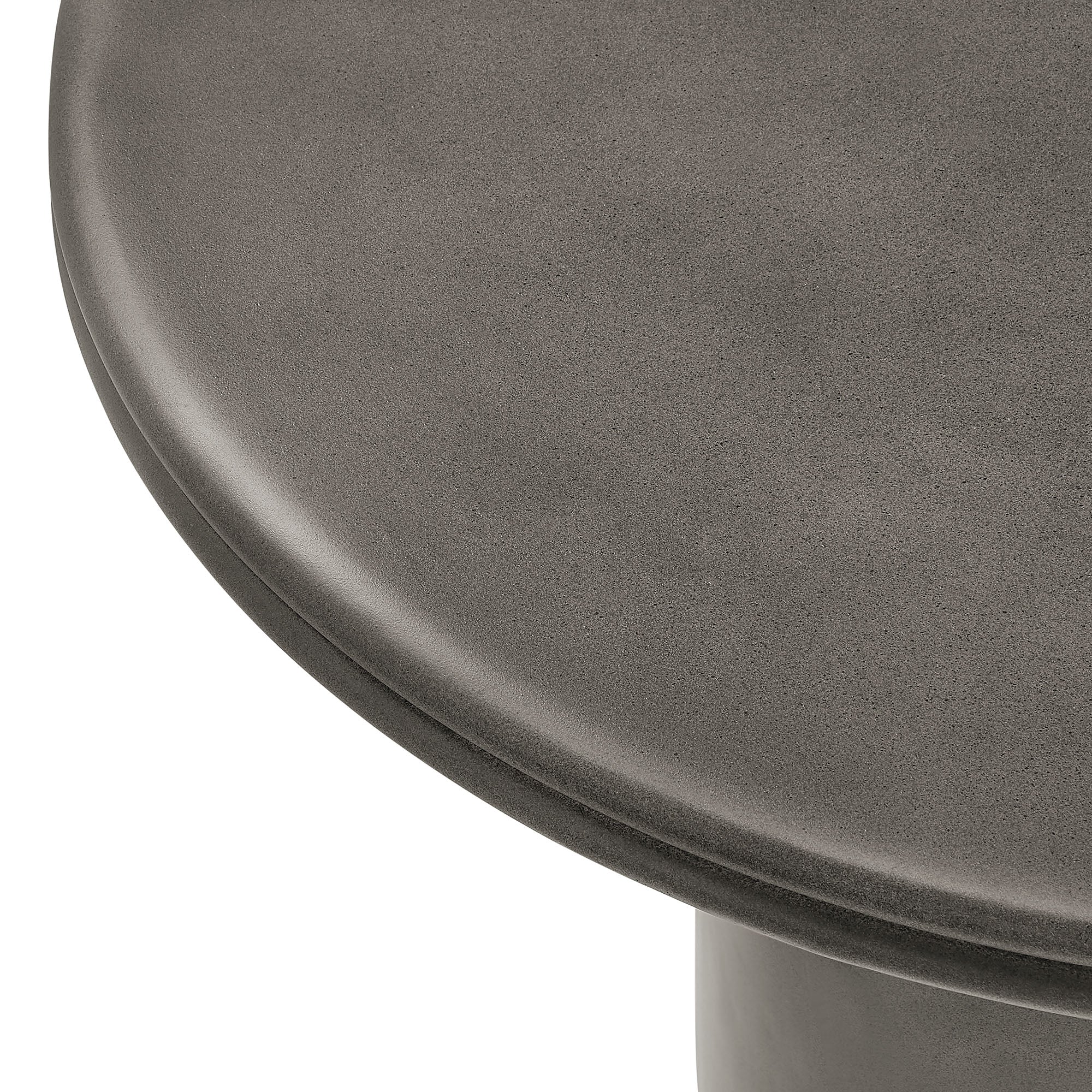 Ensemble de table à manger 5 pièces en béton pour patio intérieur et extérieur Brion