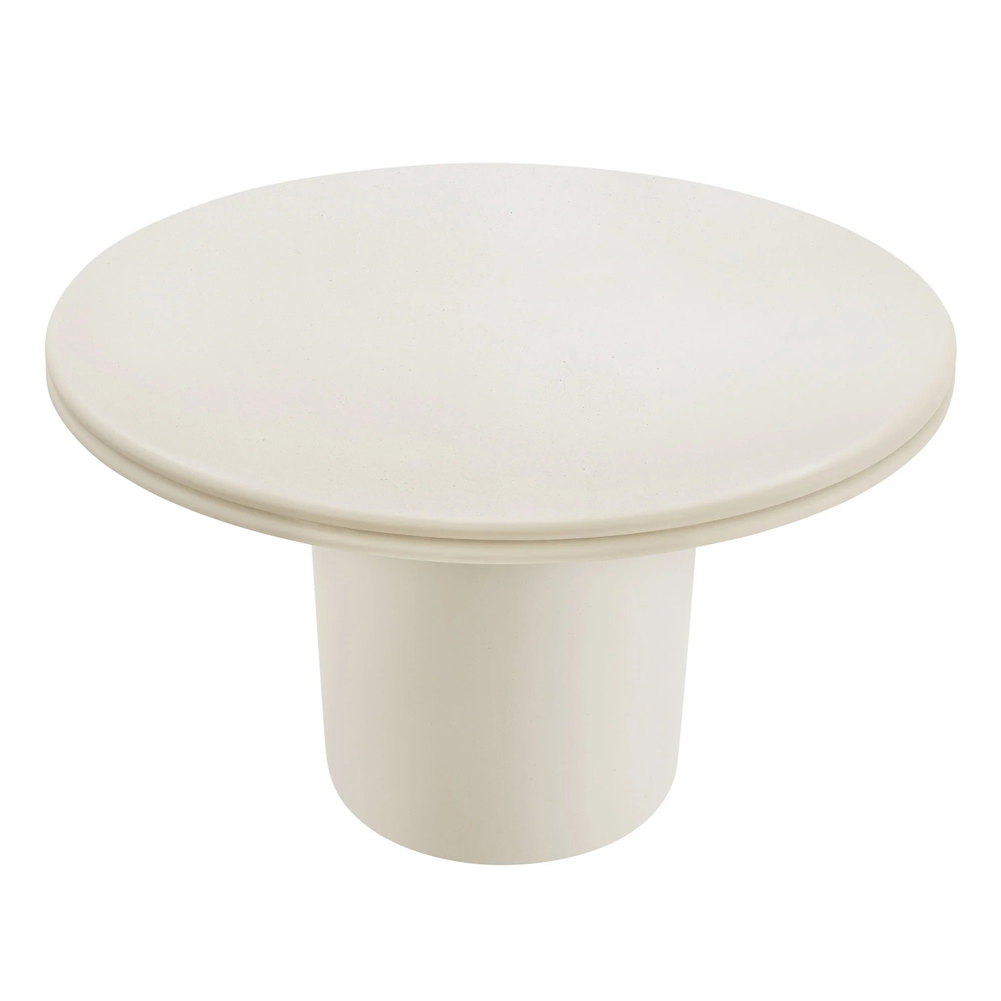 Ensemble de table à manger 5 pièces en béton pour patio intérieur et extérieur Brion