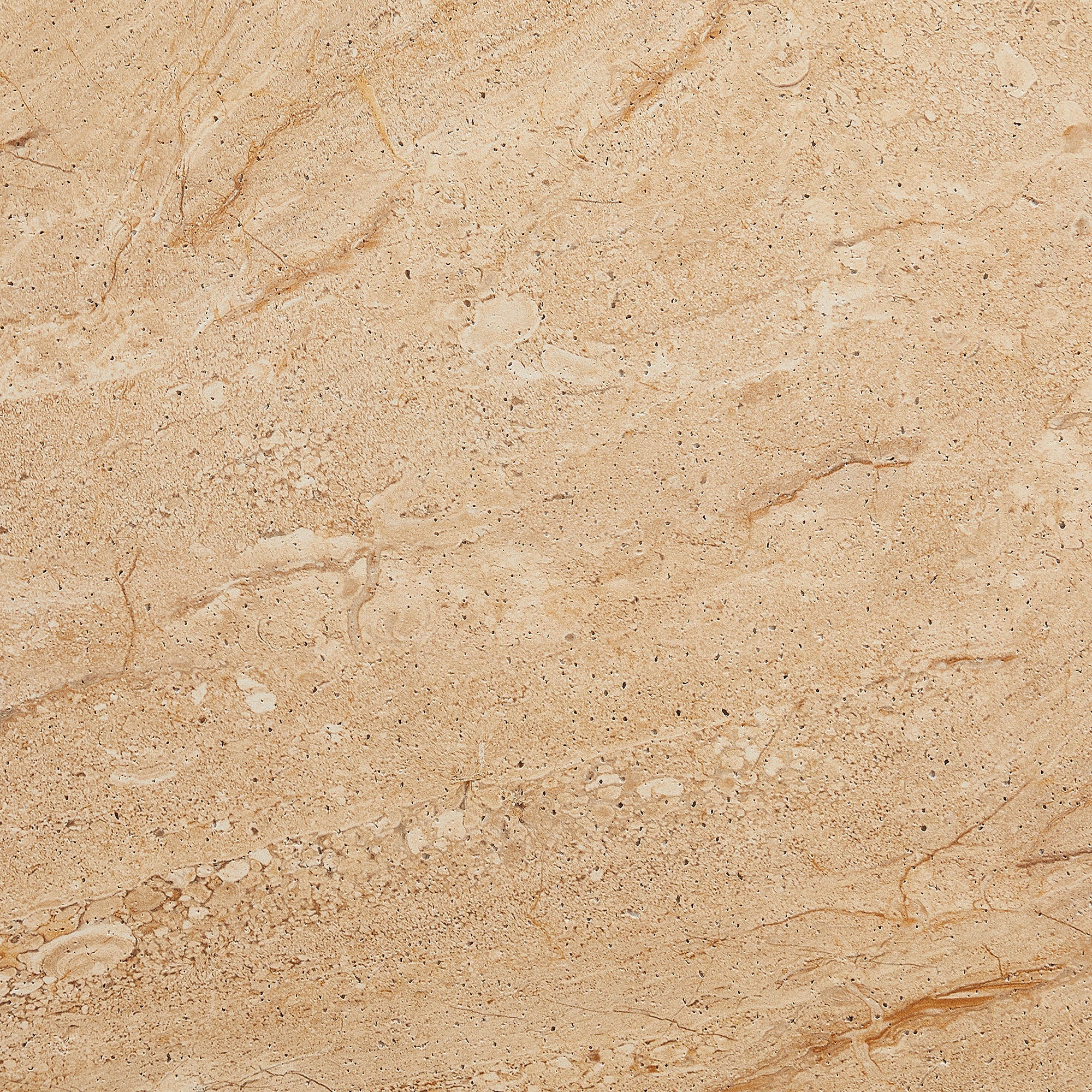 Elowen Indoor - Outdoor Patio Textured Faux Travertine Coffee Table in Travertine