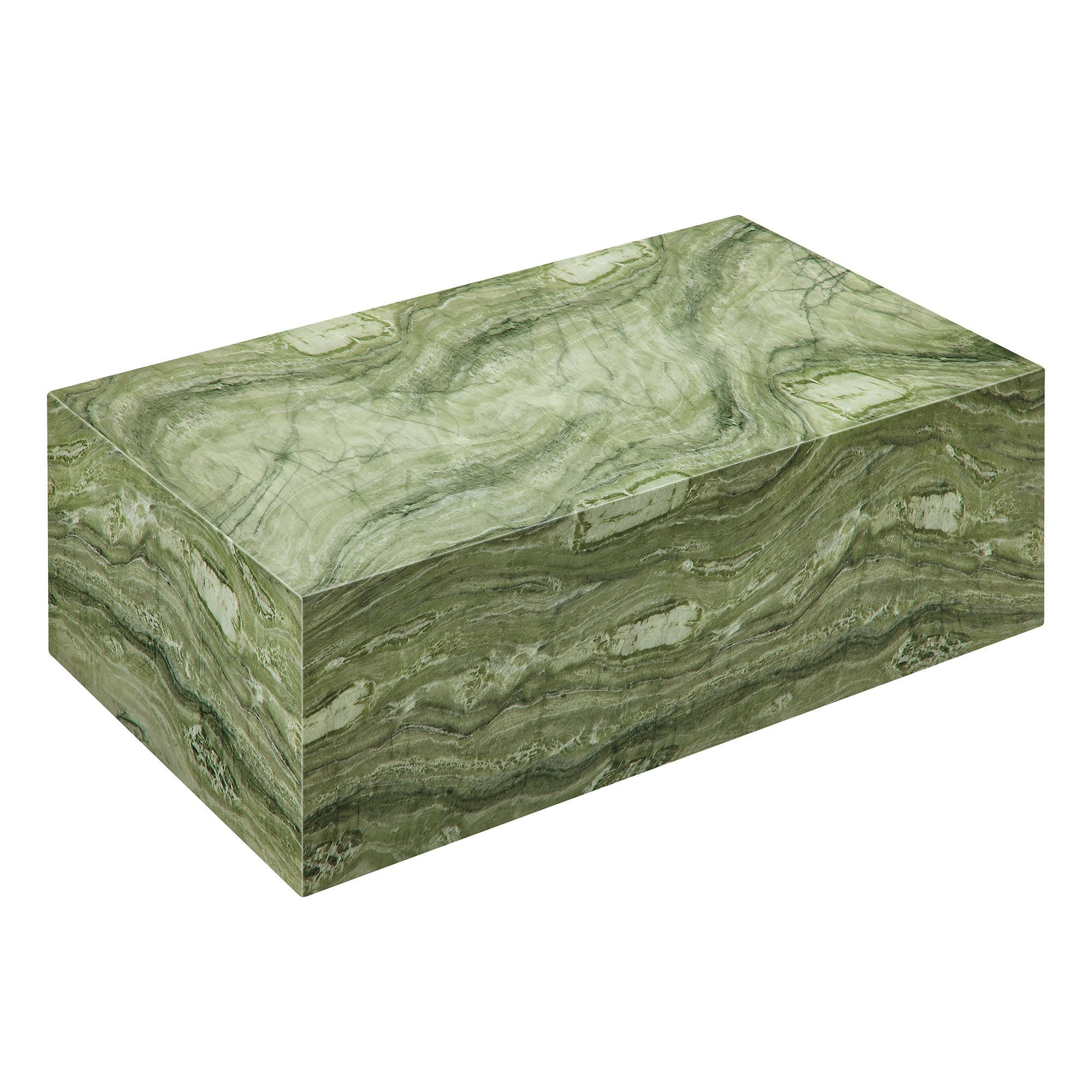 Table basse carrée en béton pour patio intérieur et extérieur Jordana