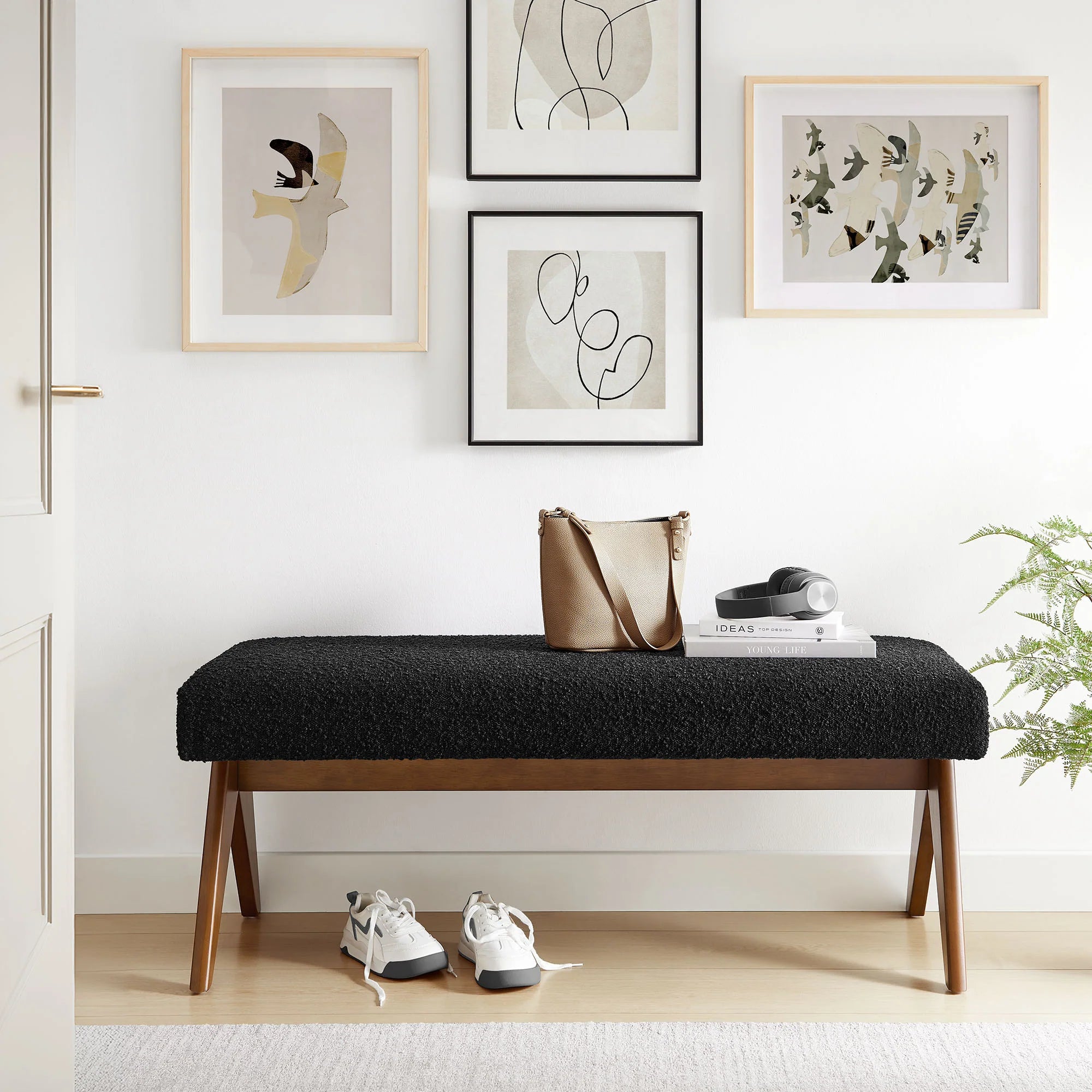 Lyra Upholstered Bench