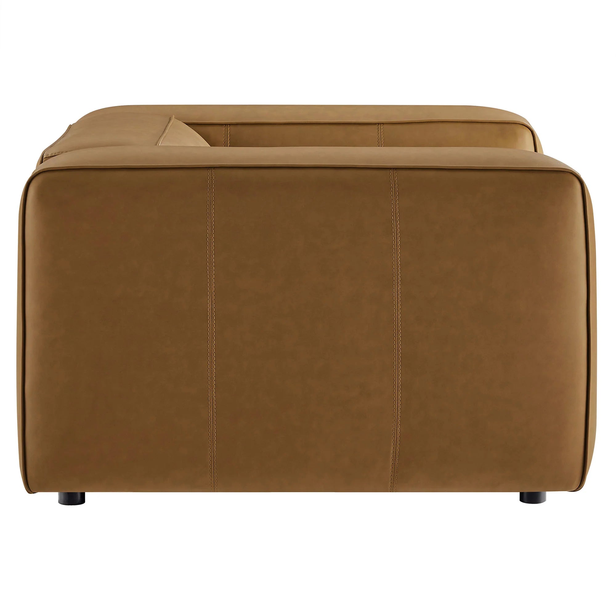 Ensemble de 2 fauteuils en cuir Empress