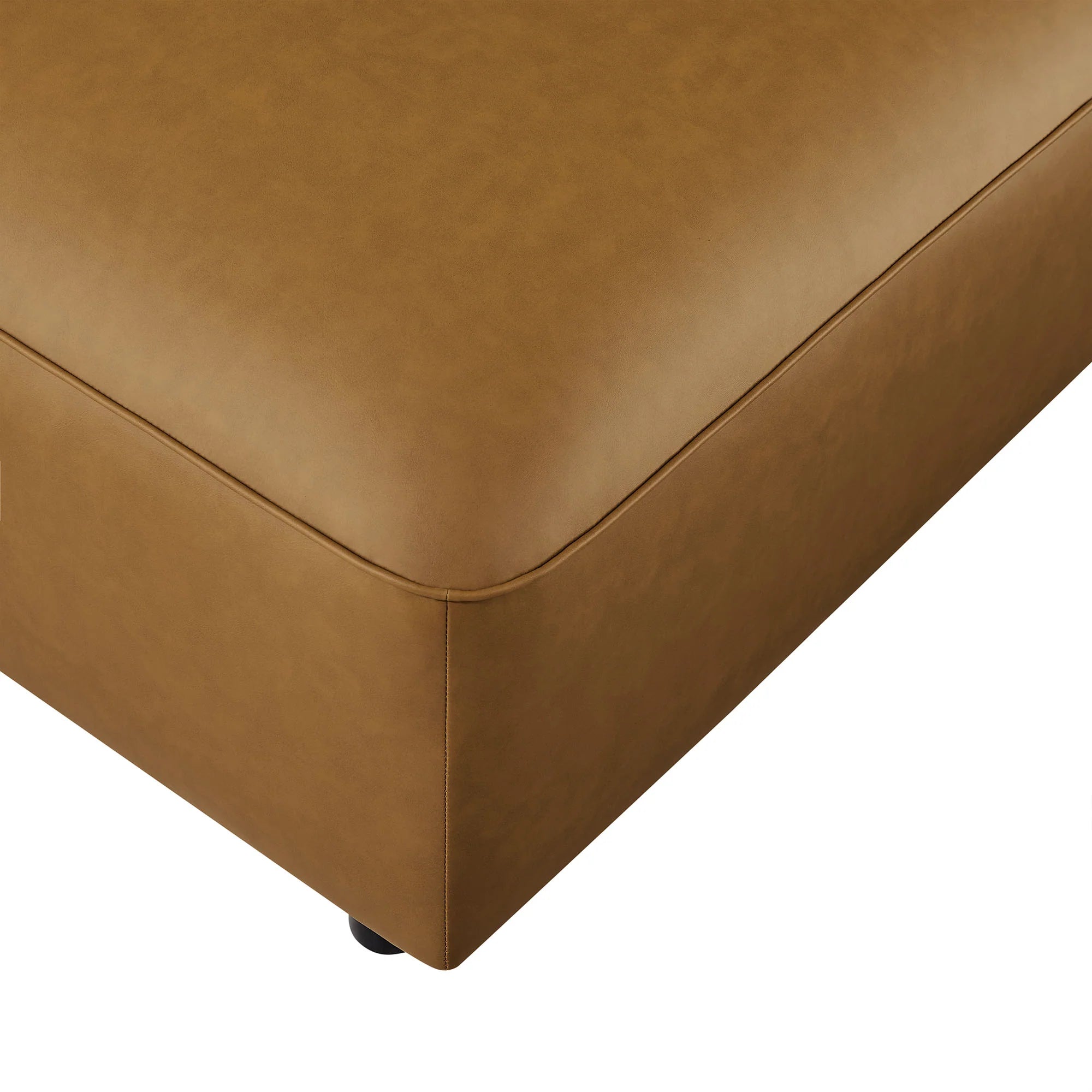 Chaise sans accoudoirs rembourrée en duvet Commix