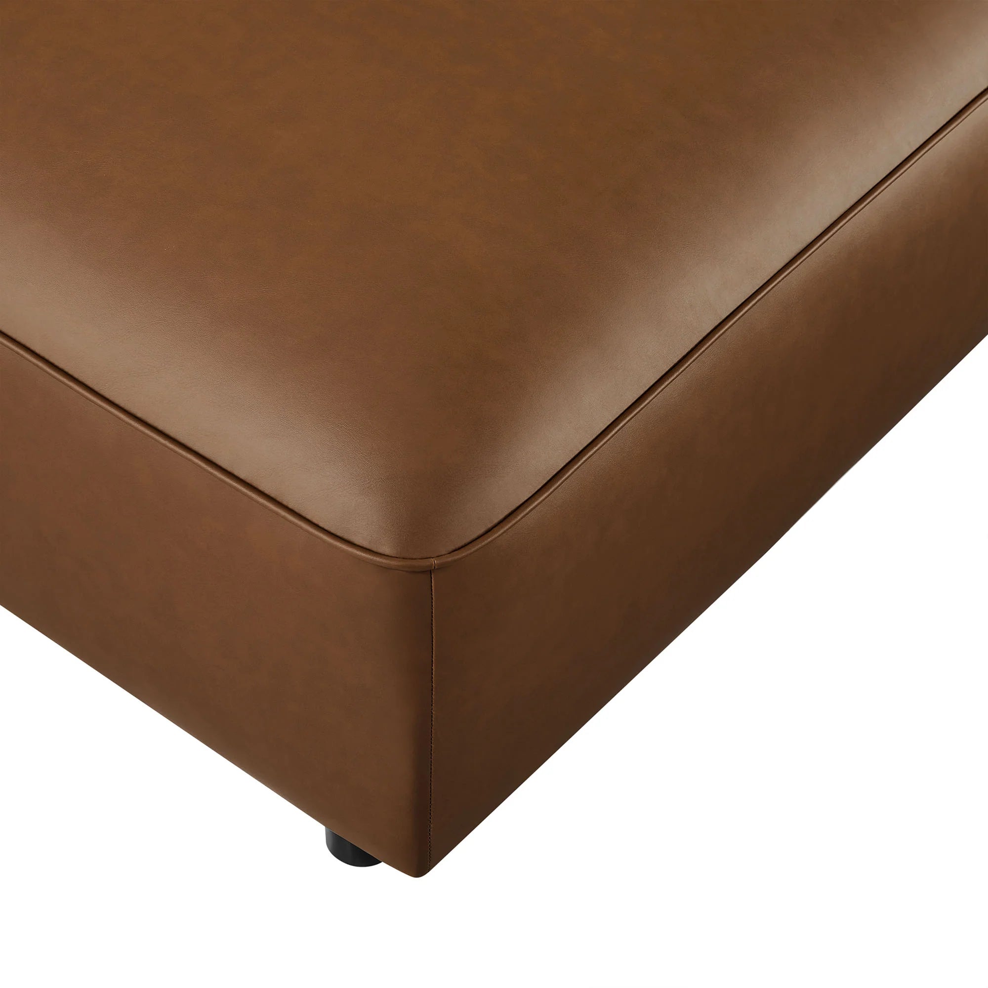 Chaise sans accoudoirs rembourrée en duvet Commix