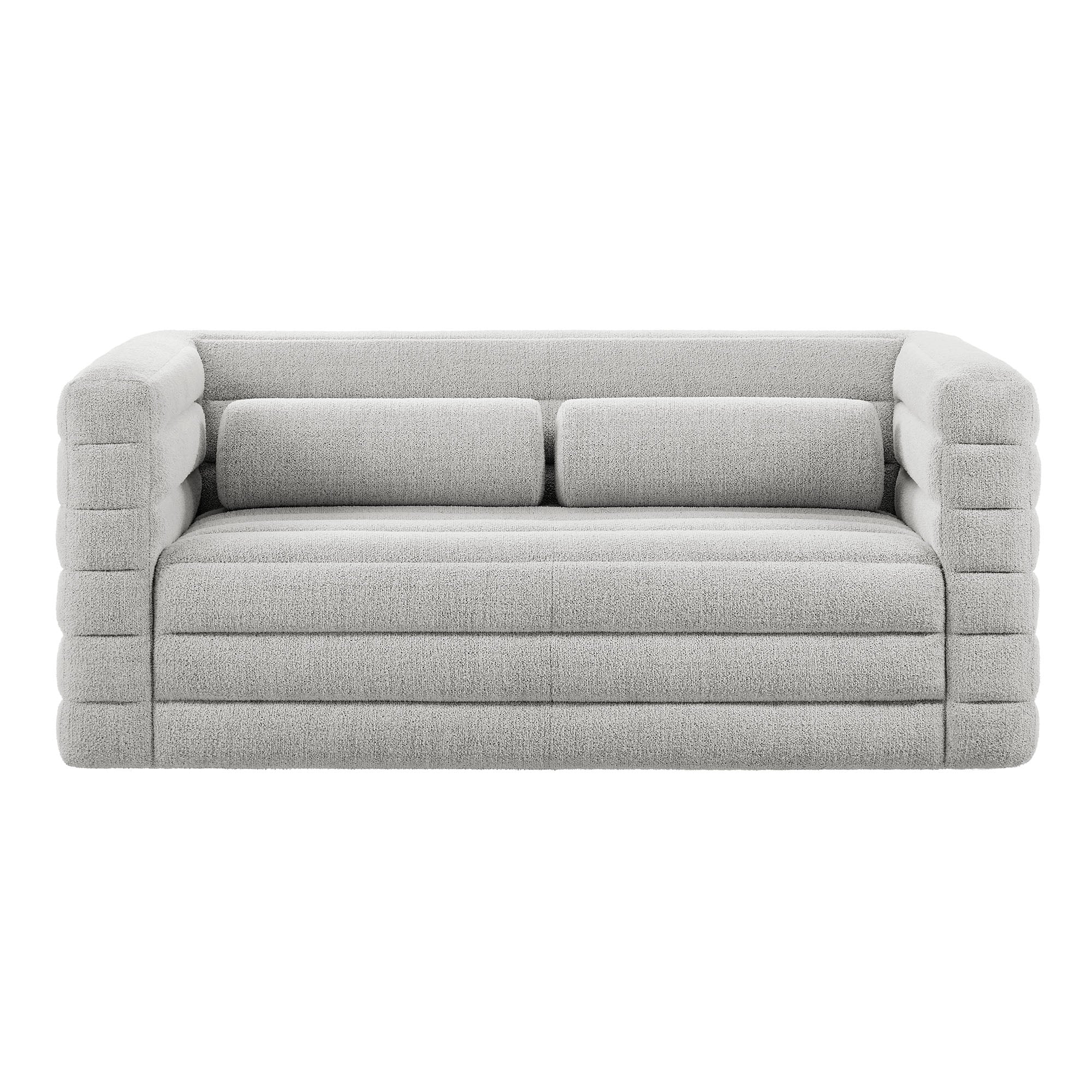 Chaise sans accoudoirs rembourrée en duvet Commix