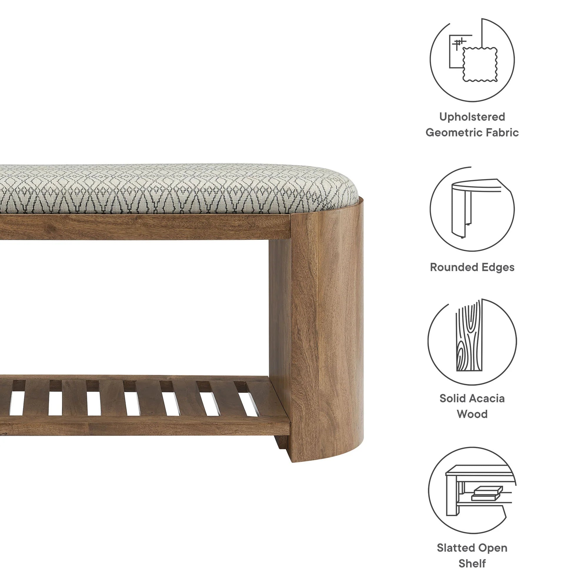 Chaise sans accoudoirs rembourrée en duvet Commix