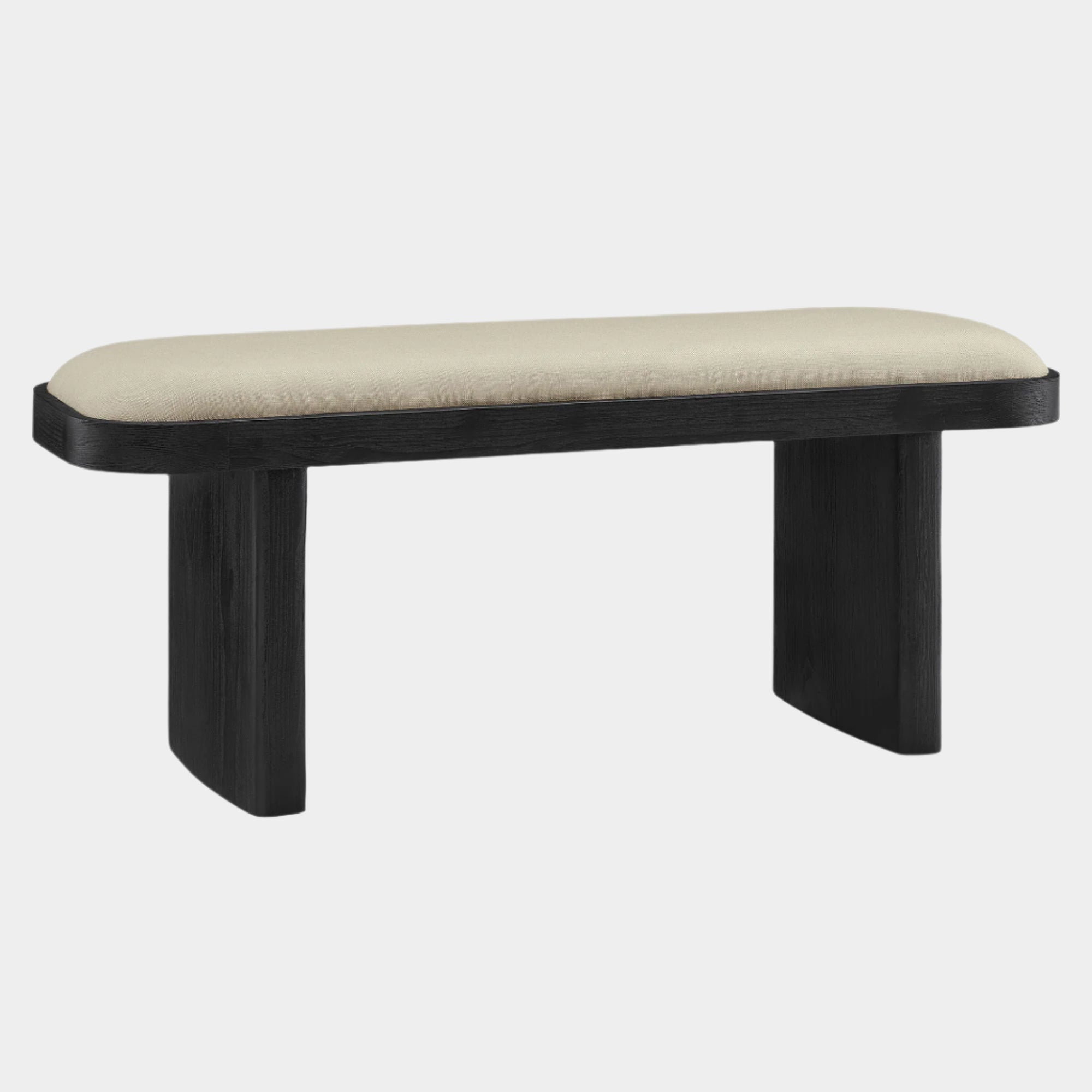 Iver Upholstered Wood Accent Bench