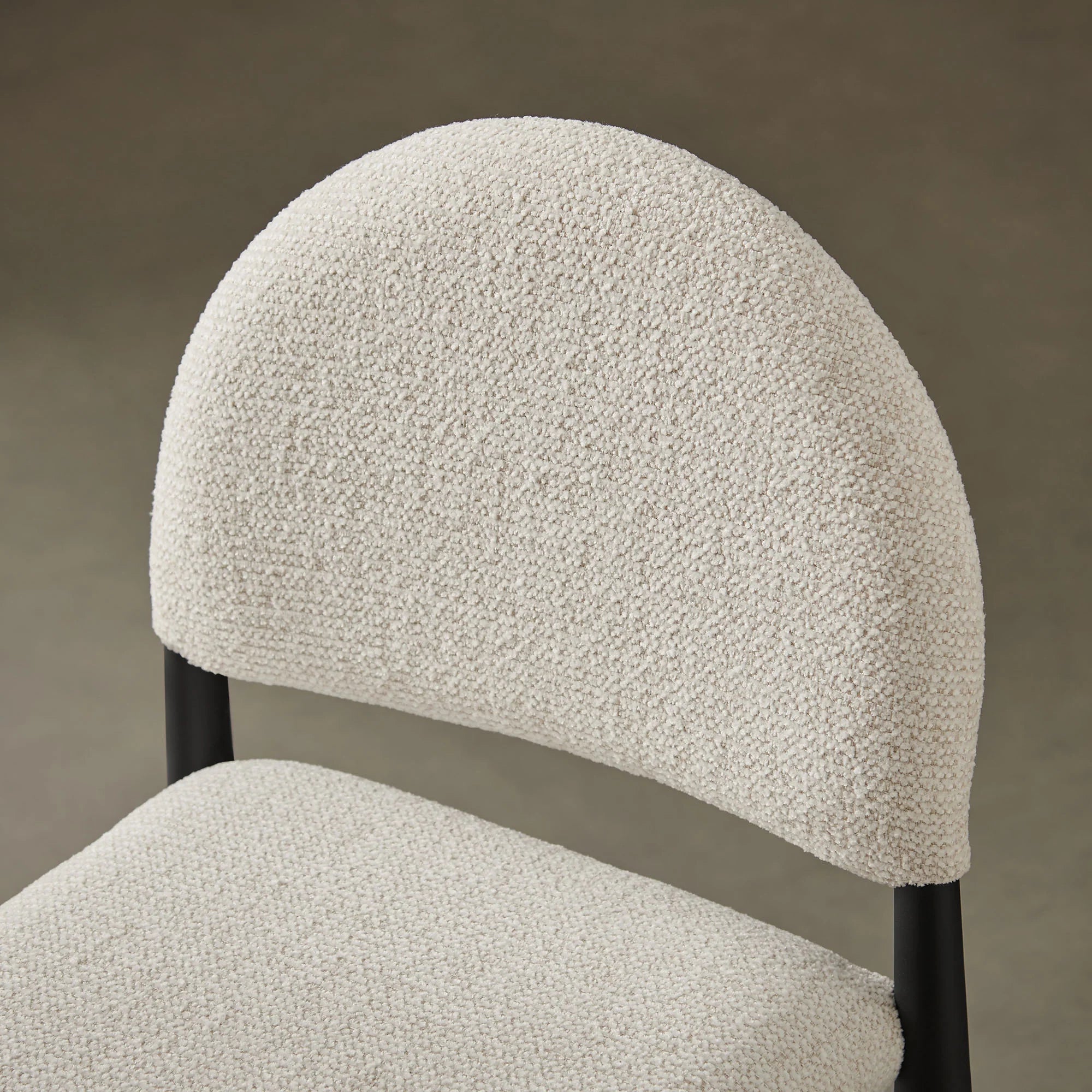 Hayley Upholstered Fabric Counter Stool