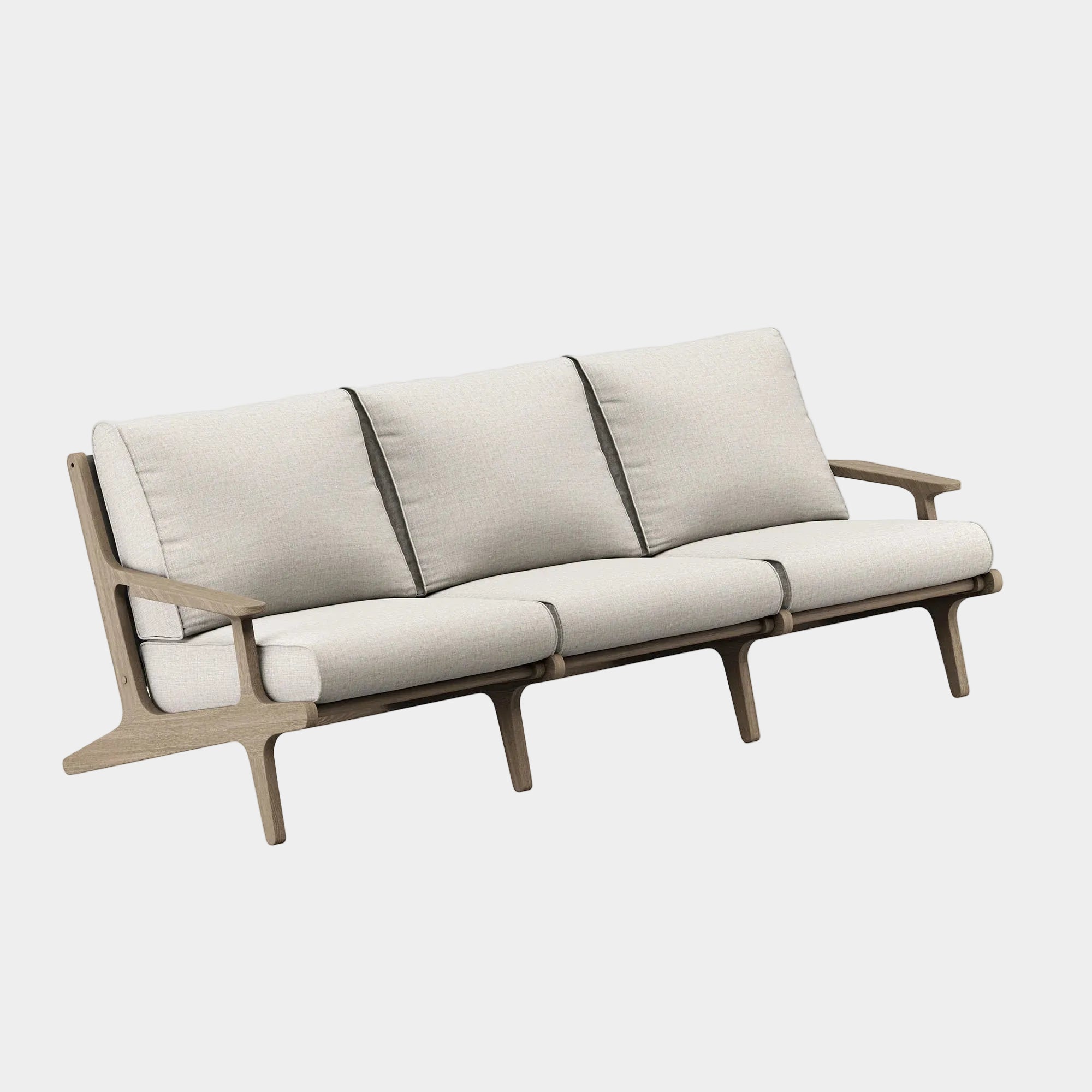 Saratoga Outdoor Teak Sofa