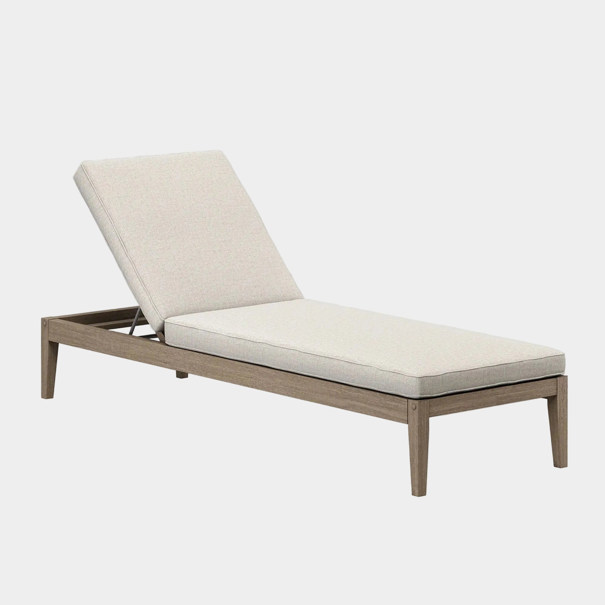Northlake Outdoor Teak Chaise Lounge