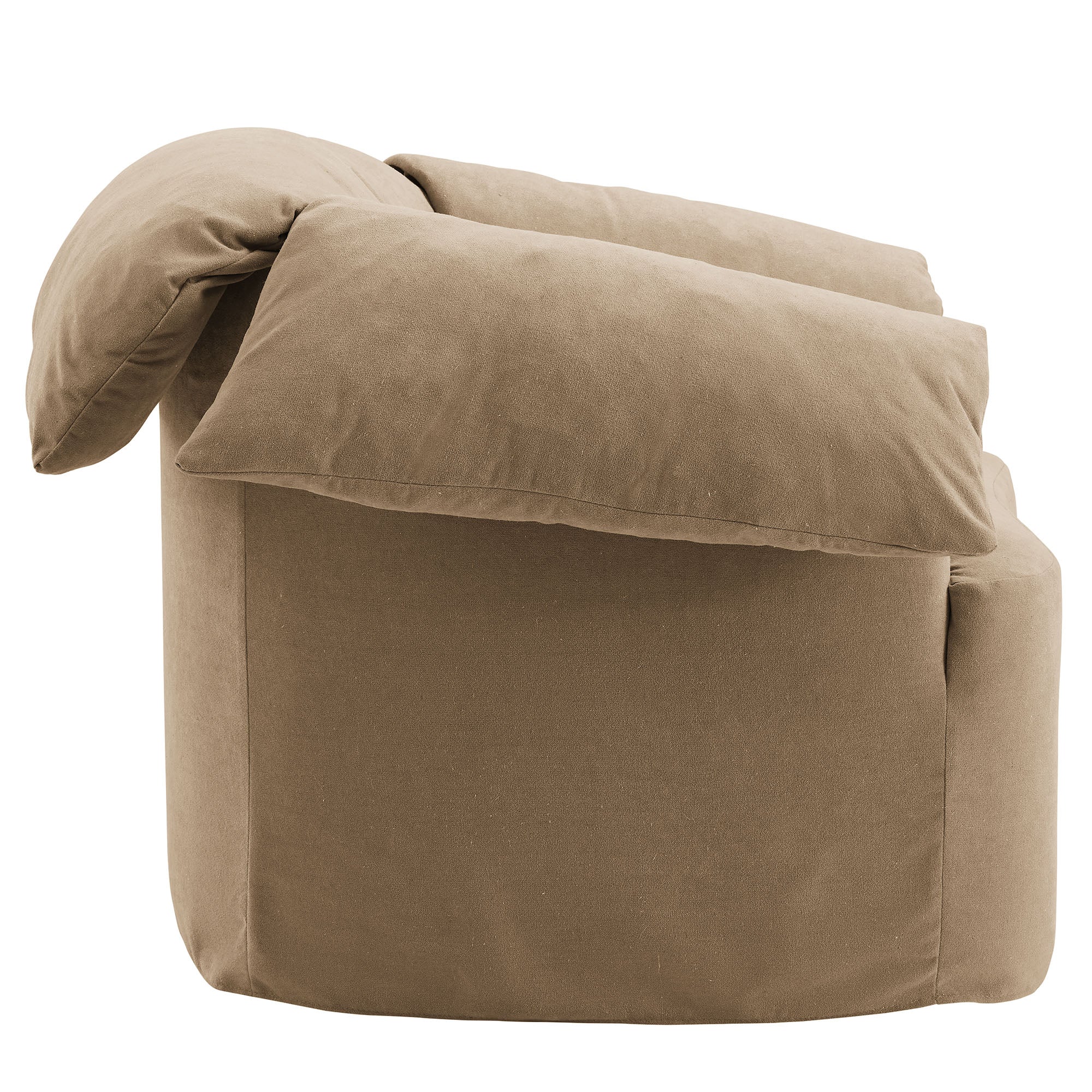 Lark Slipcovered Fabric Oversized Armchair