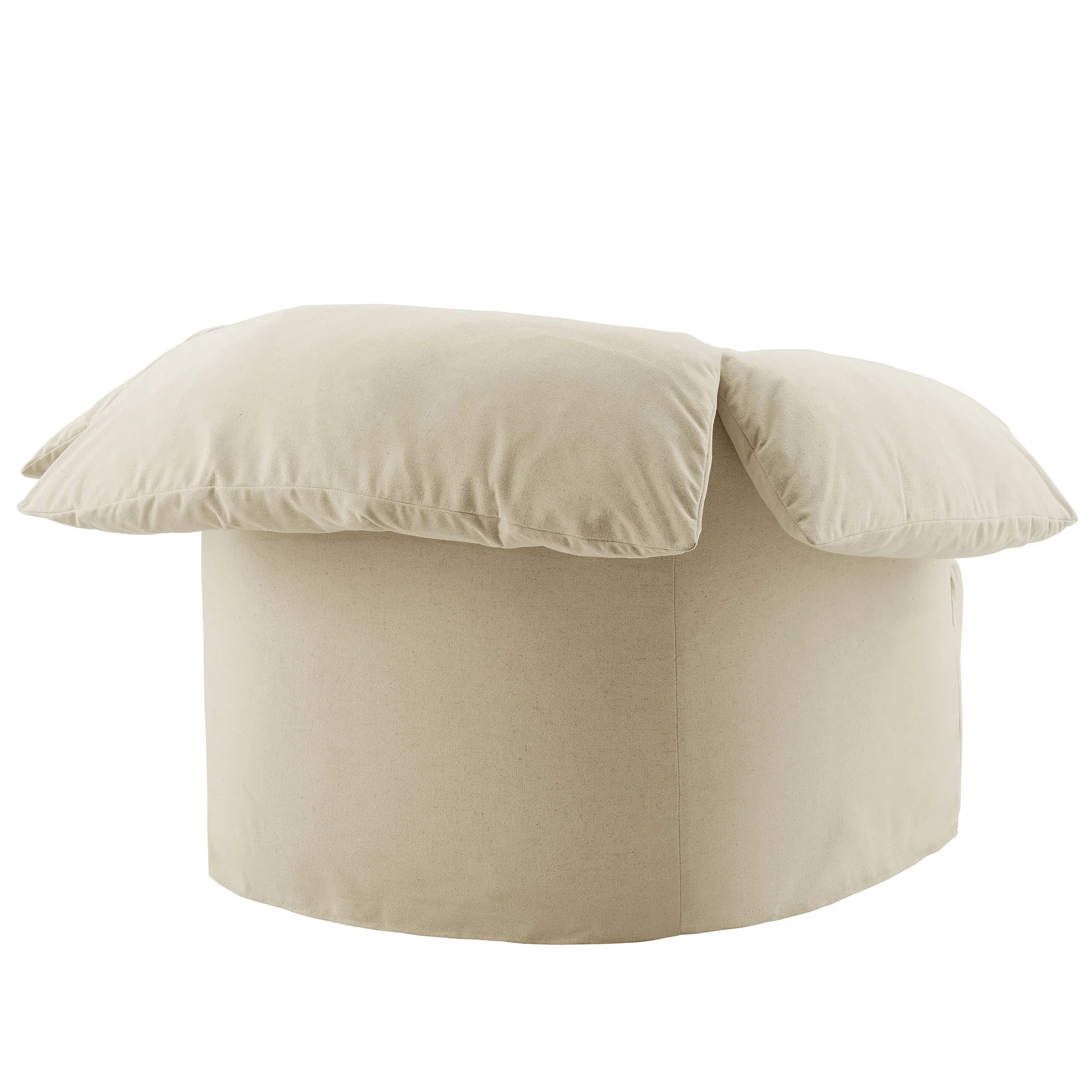 Lark Slipcovered Fabric Oversized Armchair
