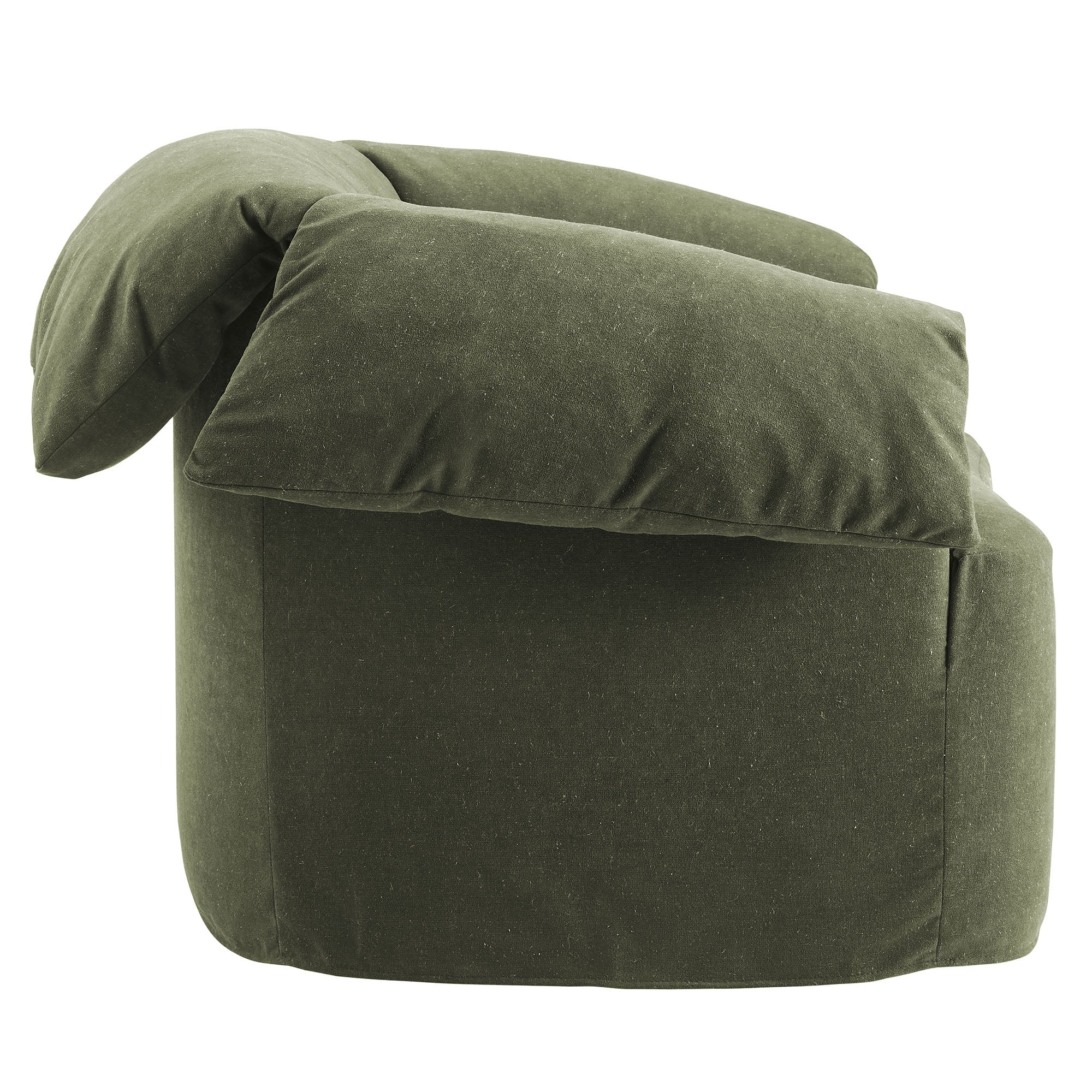 Lark Slipcovered Fabric Oversized Armchair