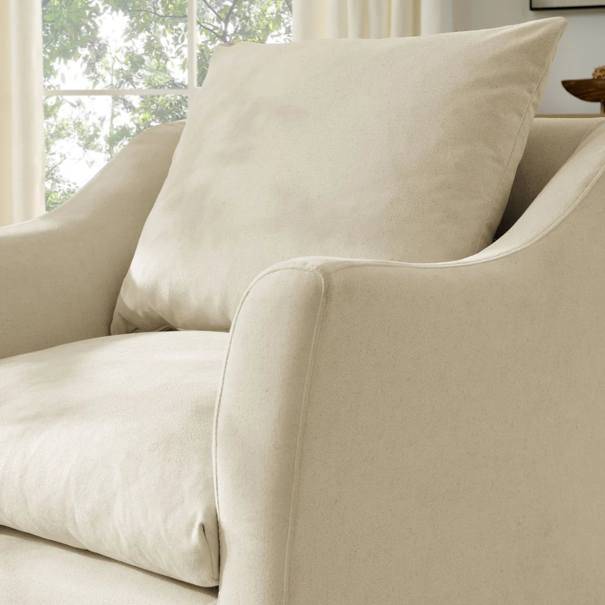 Somerset Linen Blend Armchair