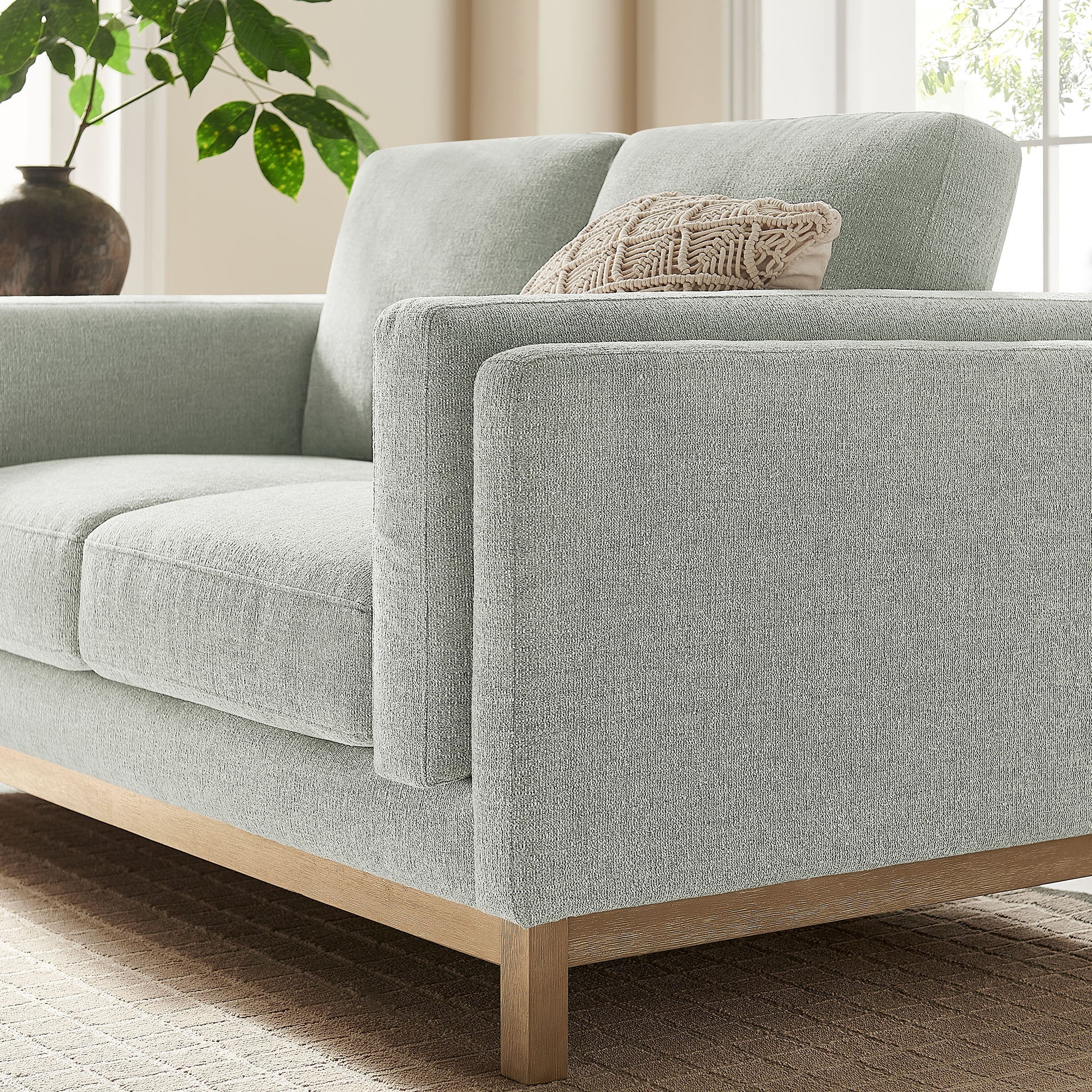Roscoe 63 inch Fabric Loveseat