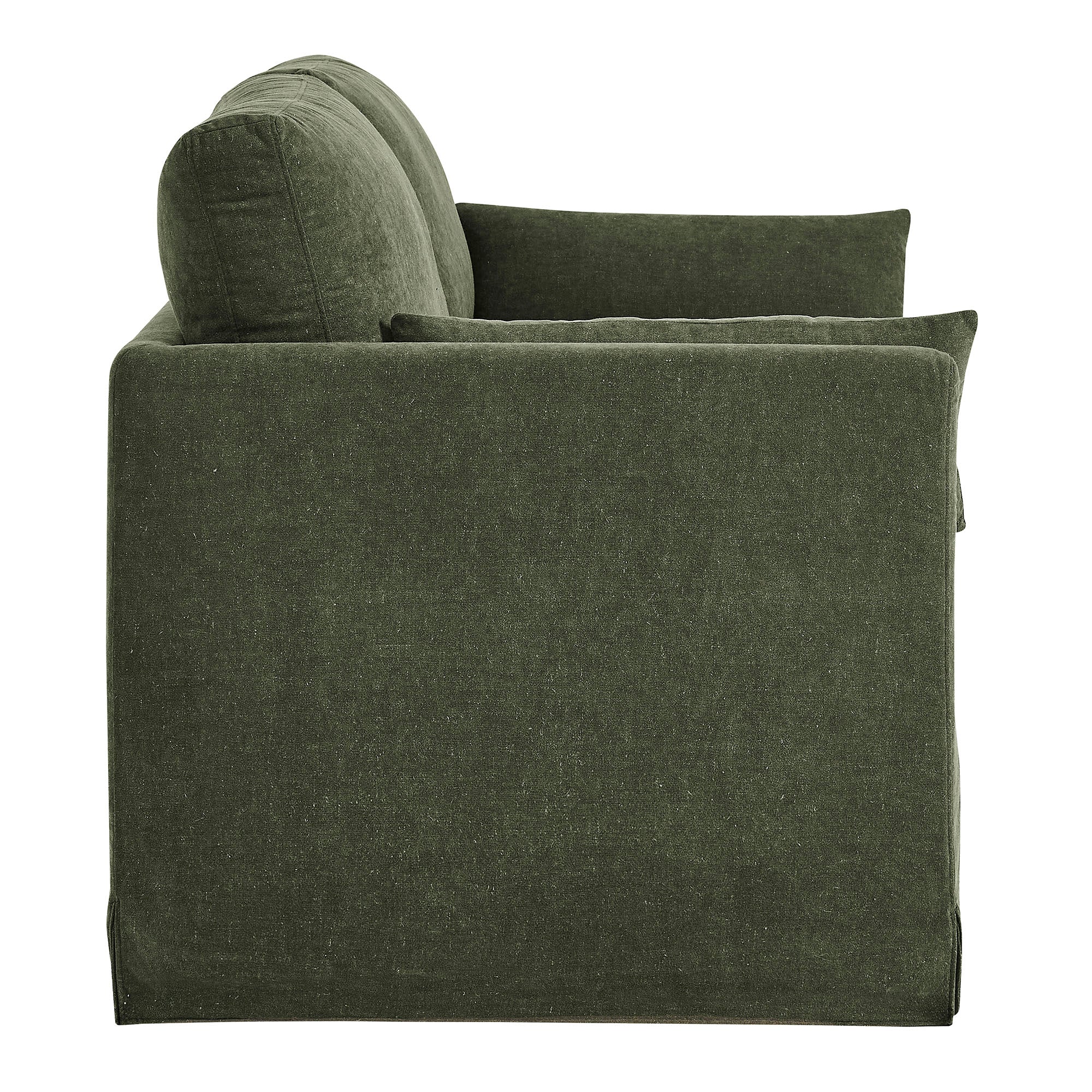 Wellfleet Slipcovered Linen-Blend Loveseat