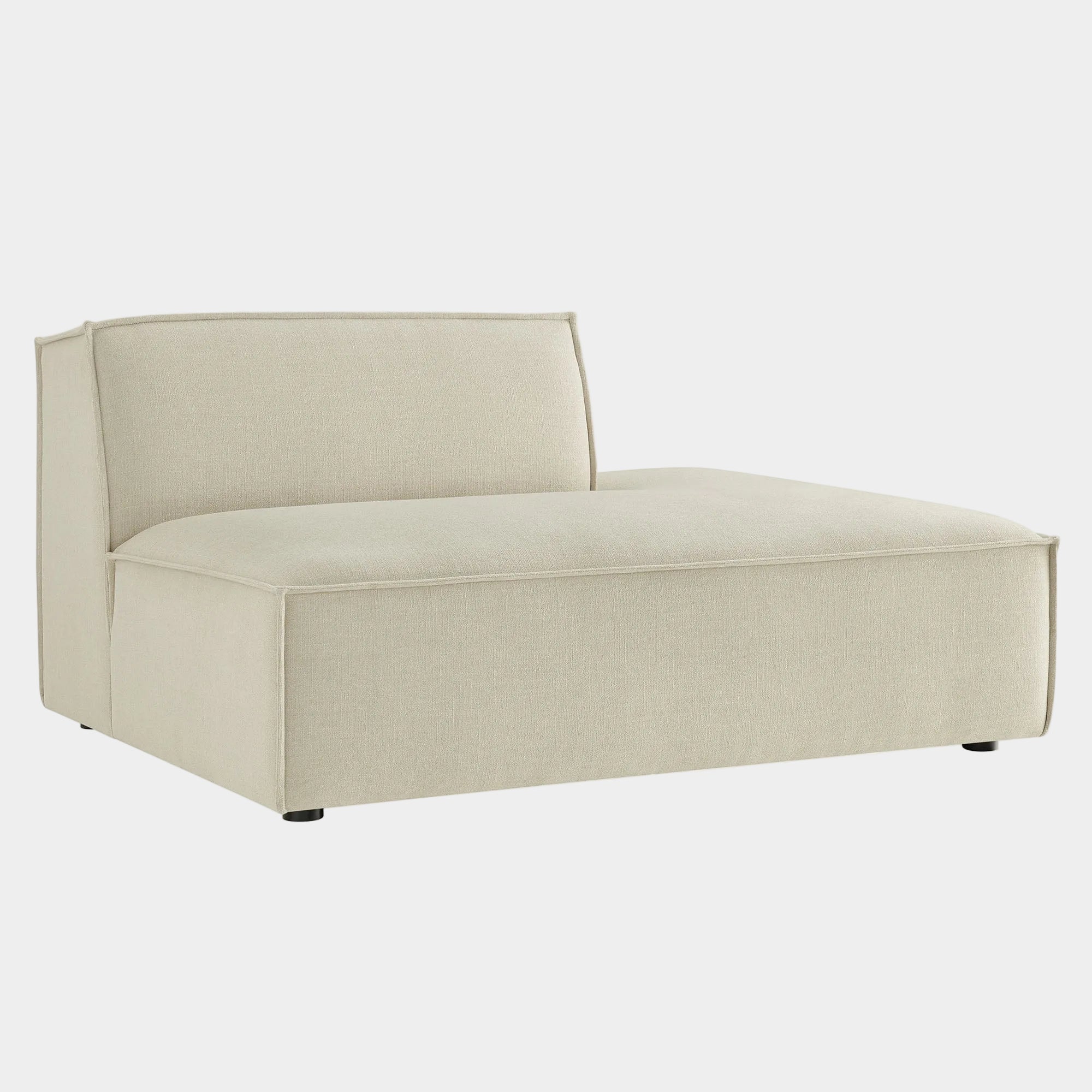 Restore Performance Fabric Upholstered Right-Facing Armless Modular Chaise