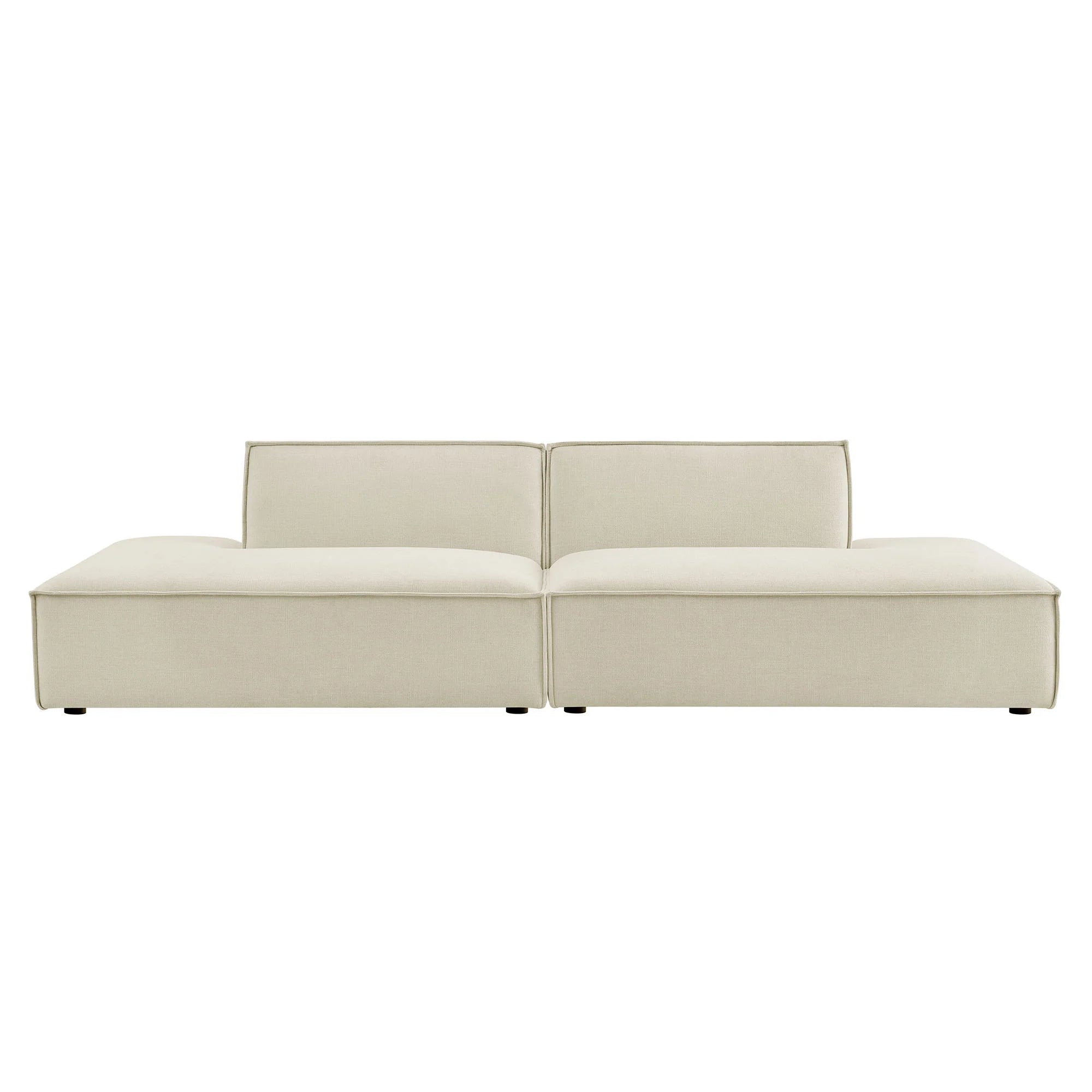 Restore 2-Piece Performance Fabric Upholstered Modular Loveseat