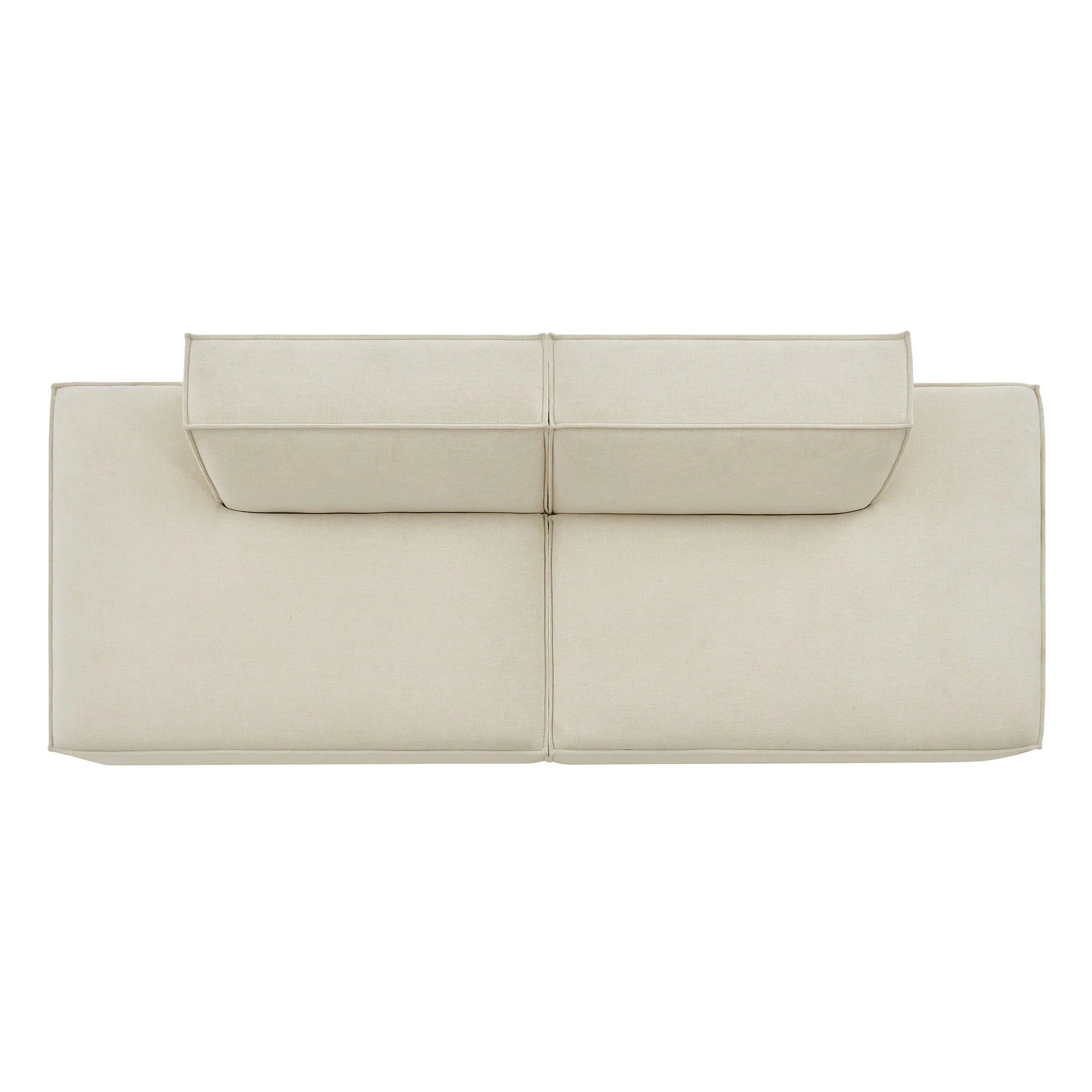 Restore 2-Piece Performance Fabric Upholstered Modular Loveseat