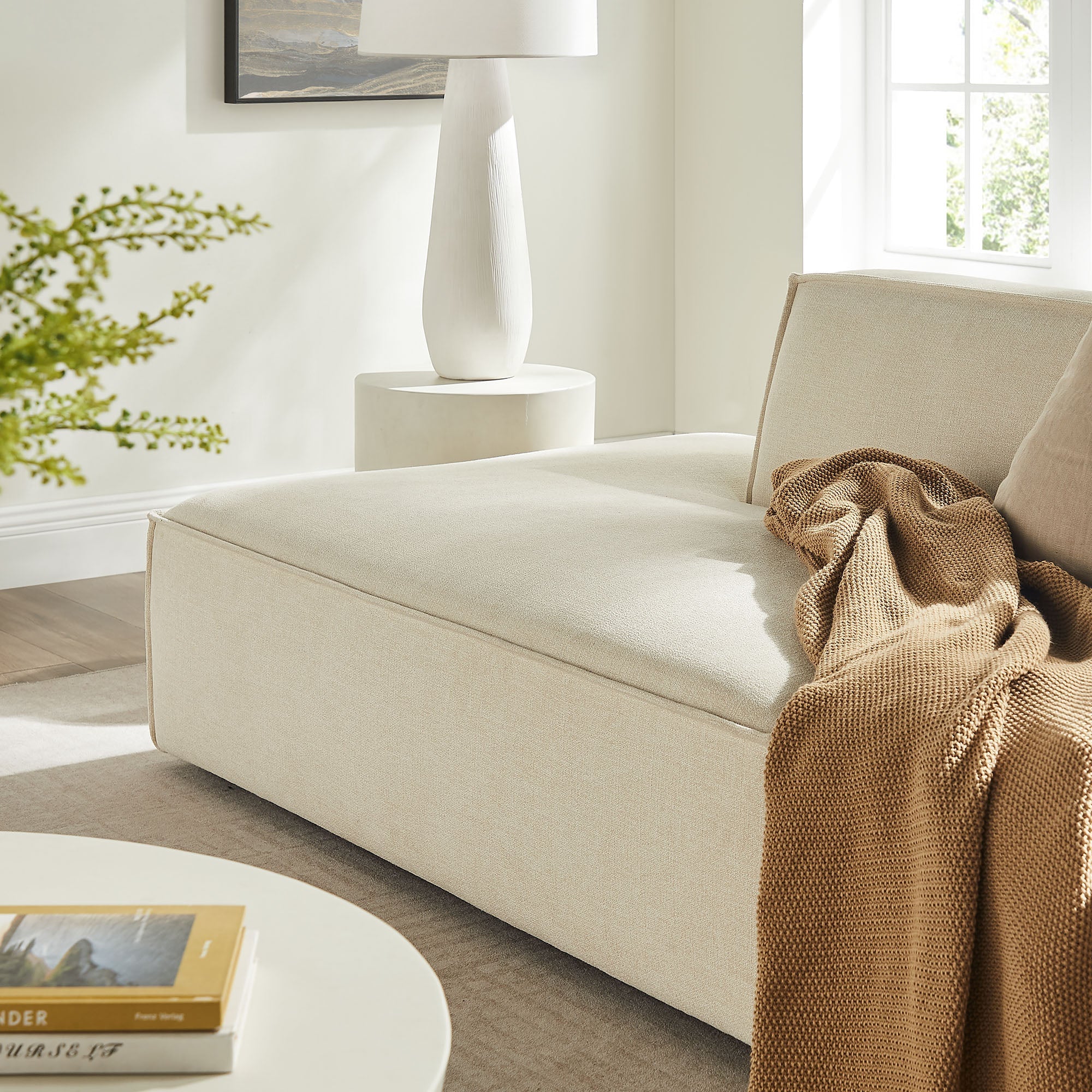 Restore 2-Piece Performance Fabric Upholstered Modular Loveseat