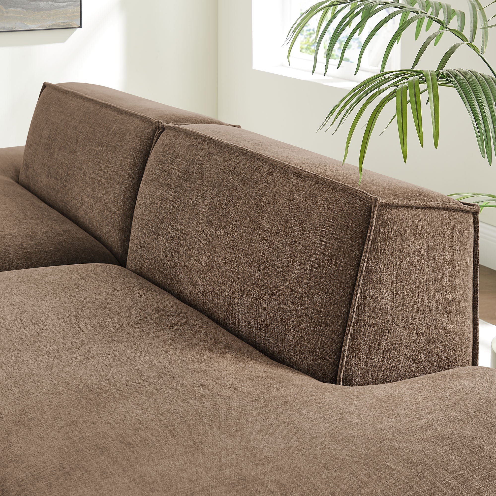 Restore 2-Piece Performance Fabric Upholstered Modular Loveseat