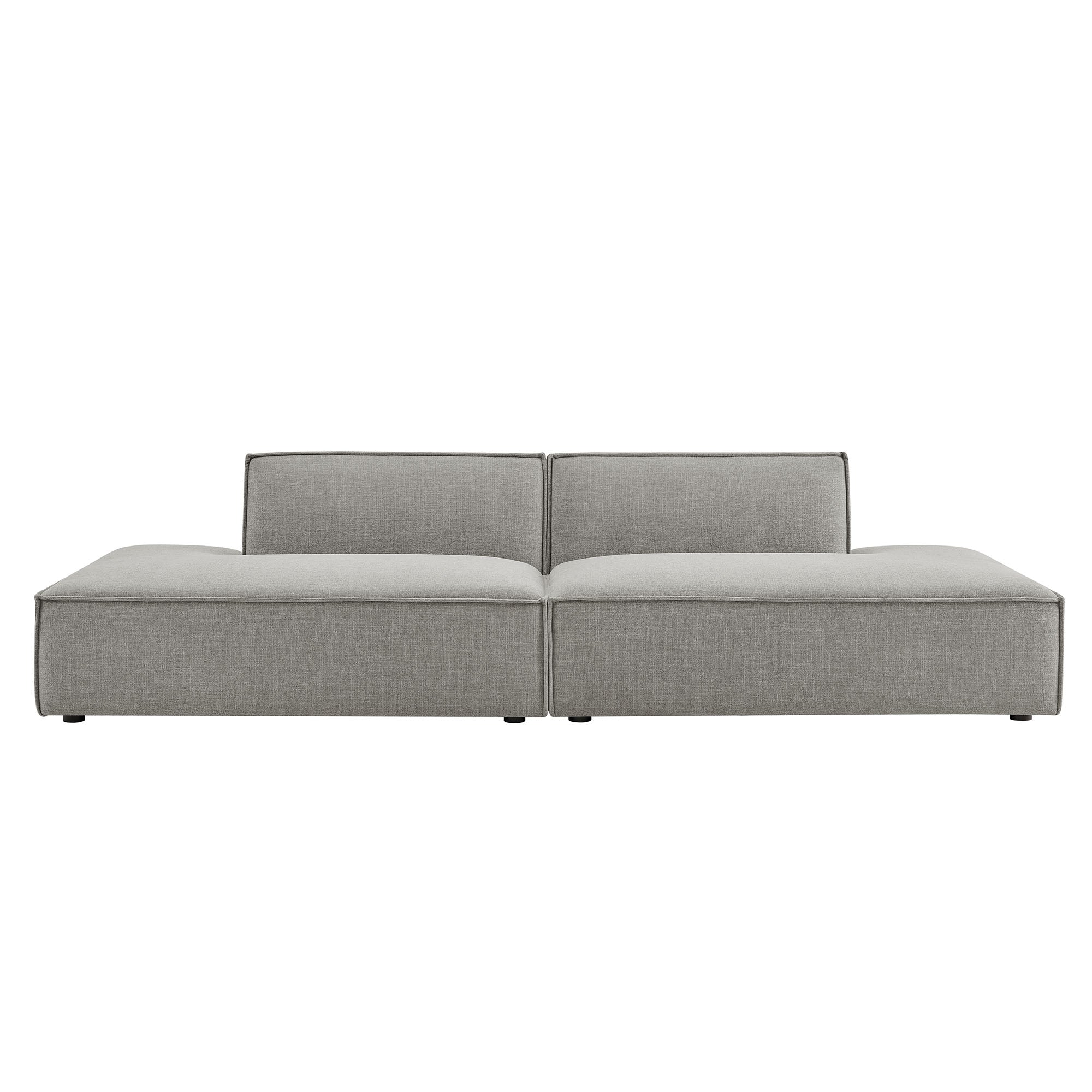Restore 2-Piece Performance Fabric Upholstered Modular Loveseat