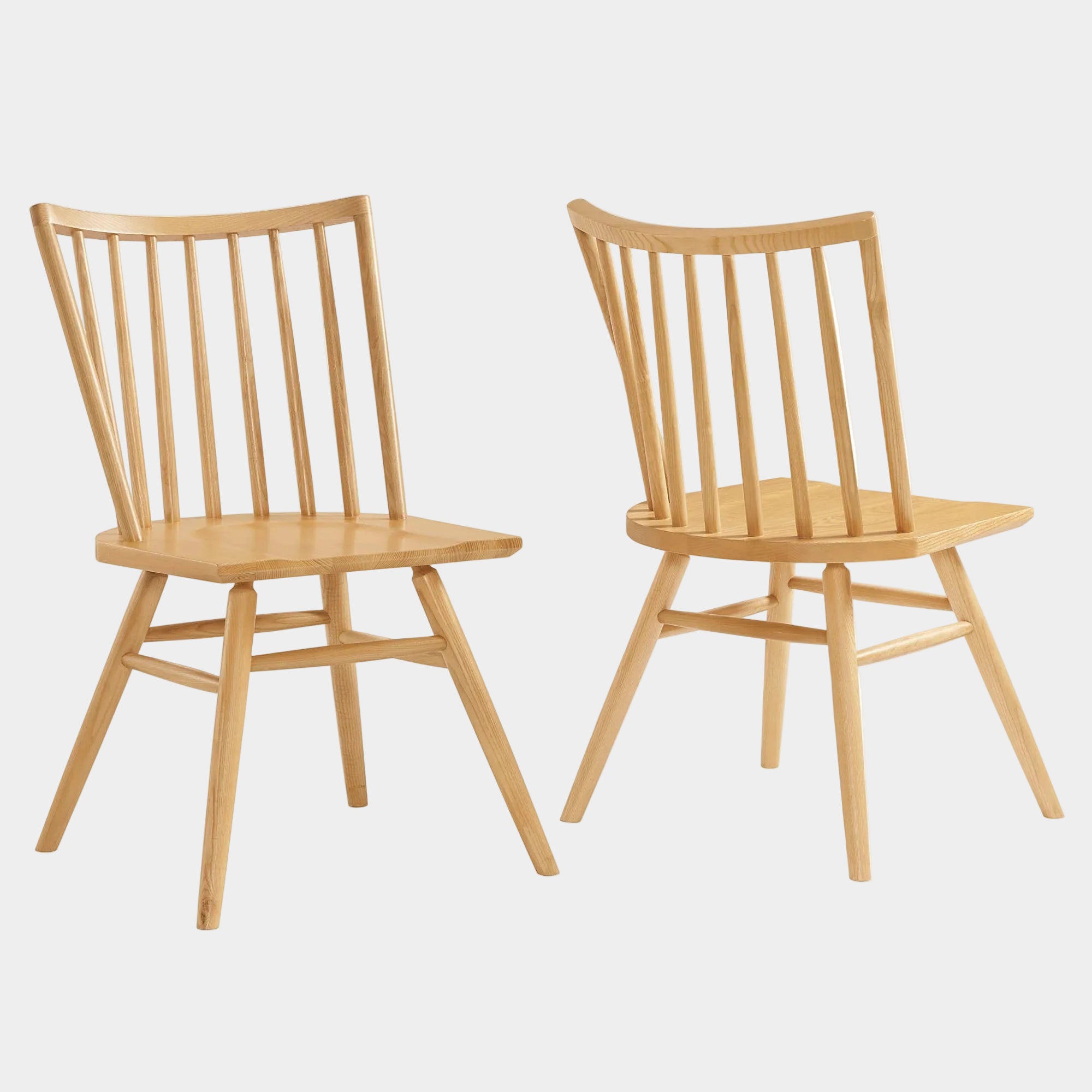 Alvar Spindle Back Dining Side Chairs Set of 2