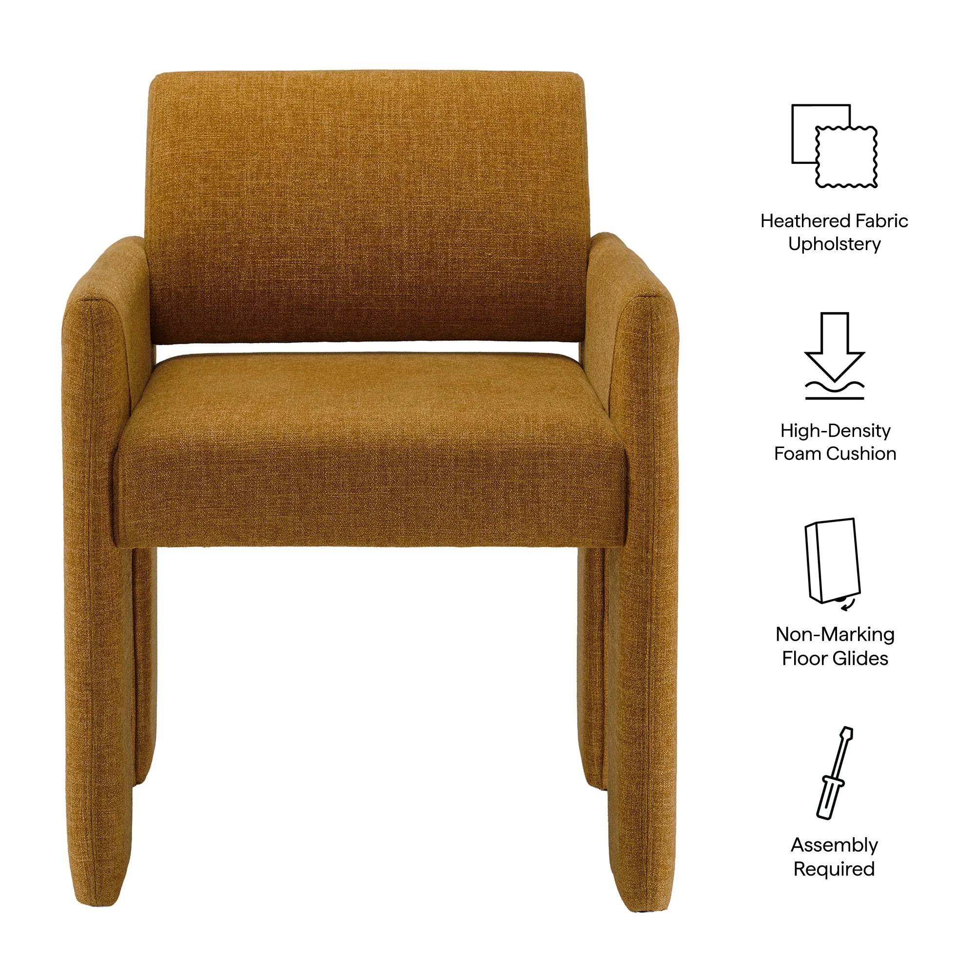 Daven Fabric Upholstered Dining Chair