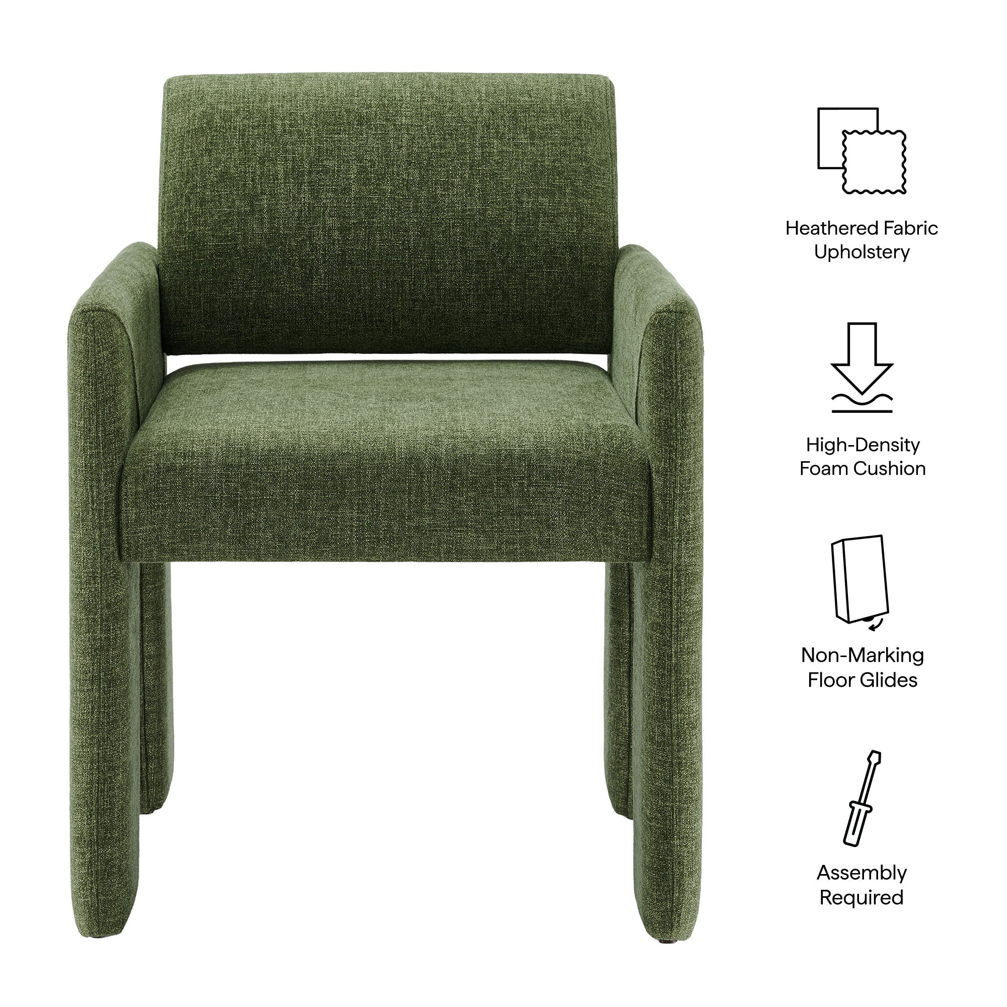Daven Fabric Upholstered Dining Chair