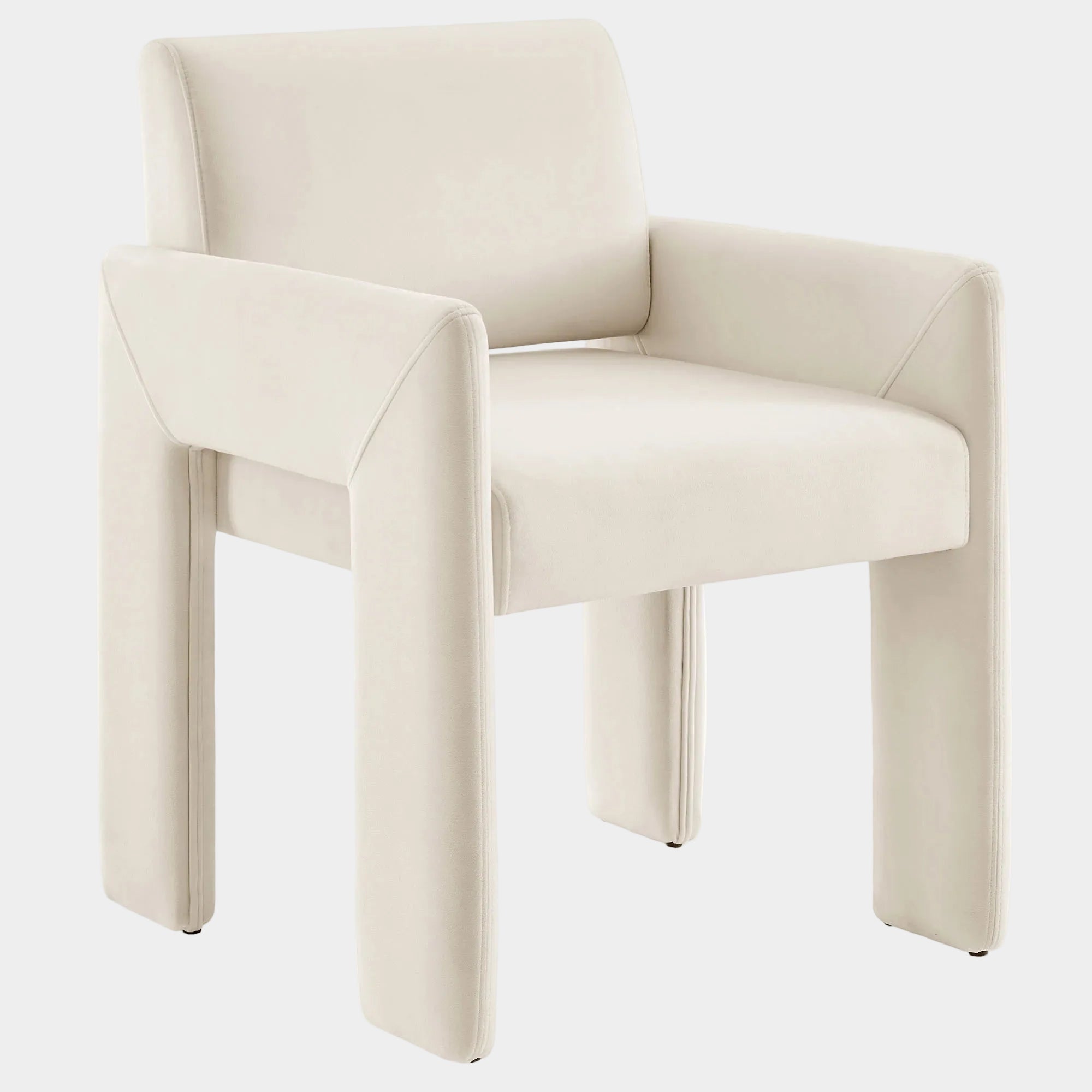 Daven Stain-Resistant Performance Velvet Dining Armchair
