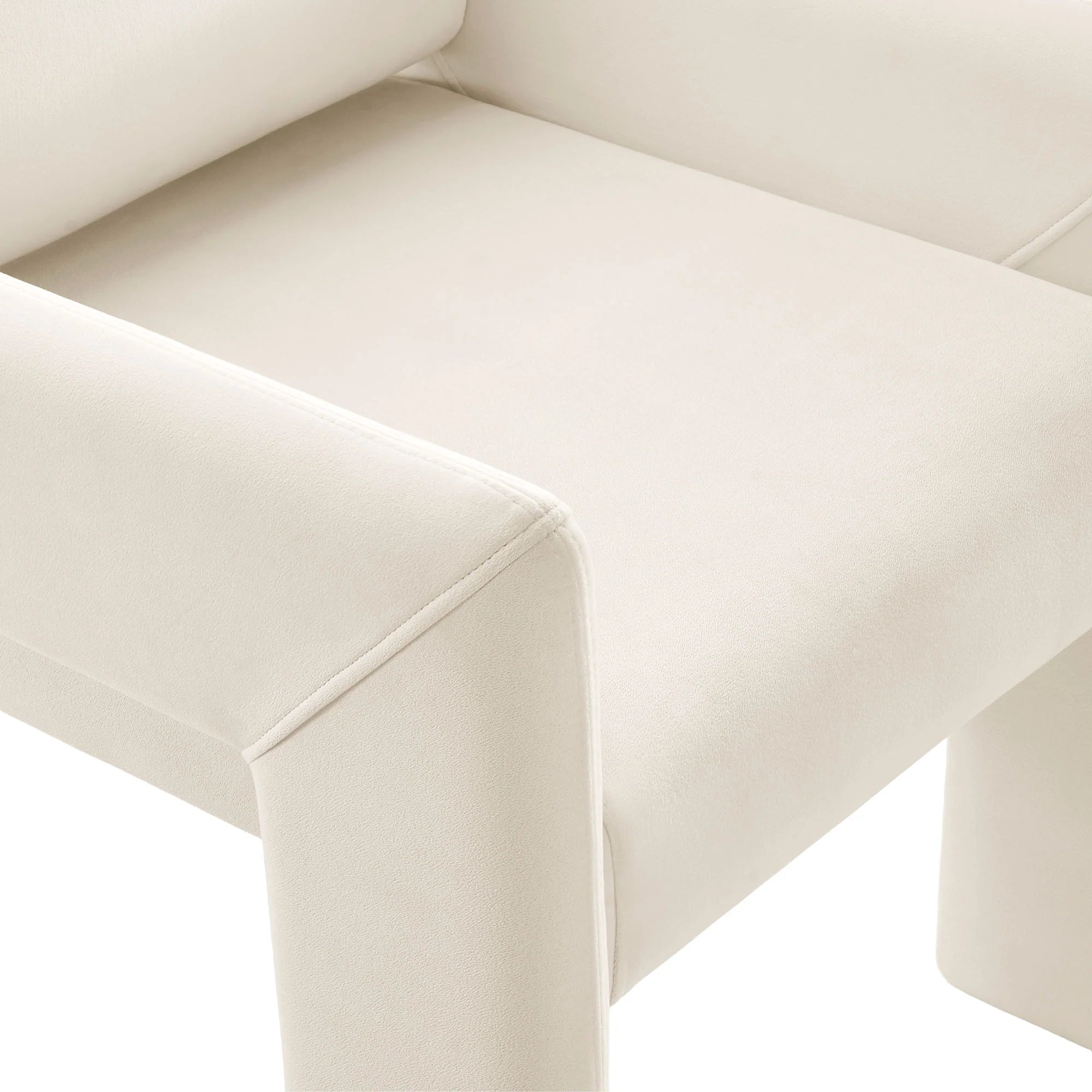 Daven Stain-Resistant Performance Velvet Dining Armchair