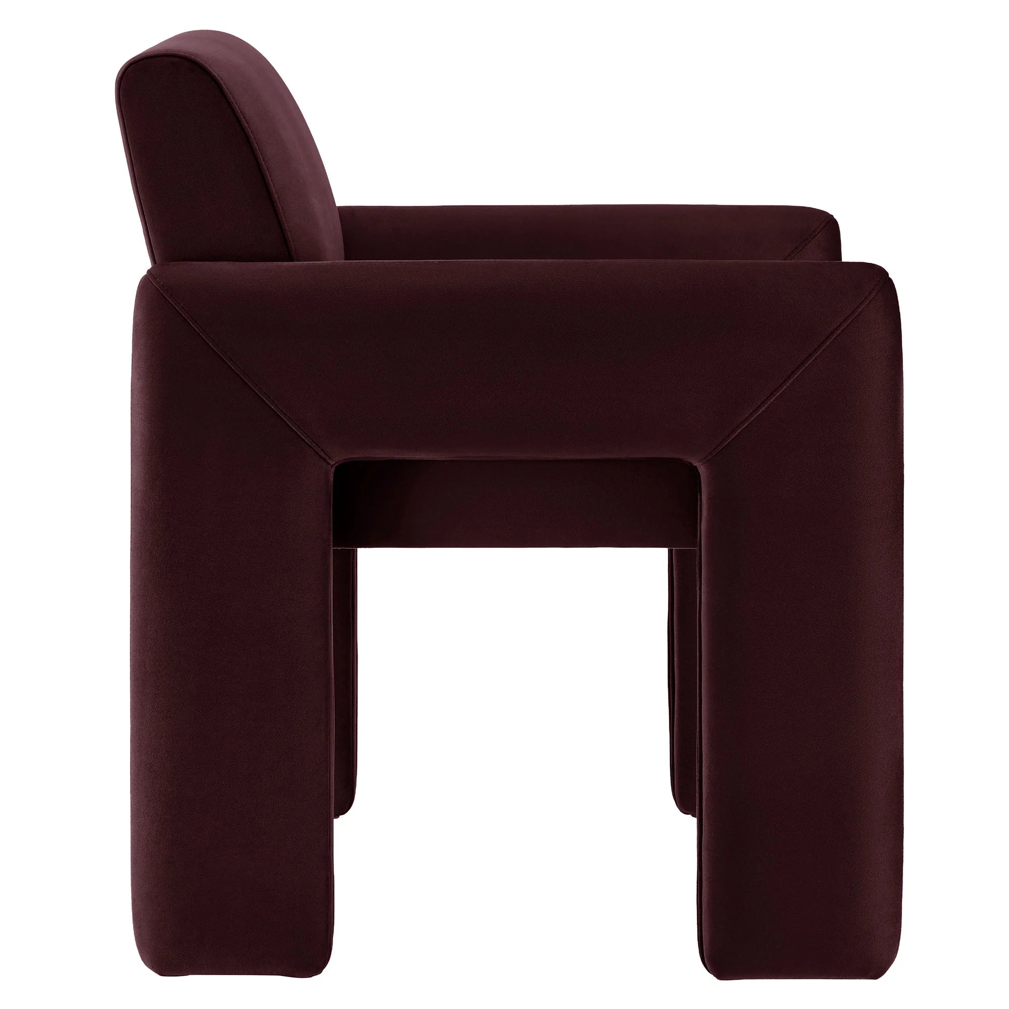 Daven Stain-Resistant Performance Velvet Dining Armchair
