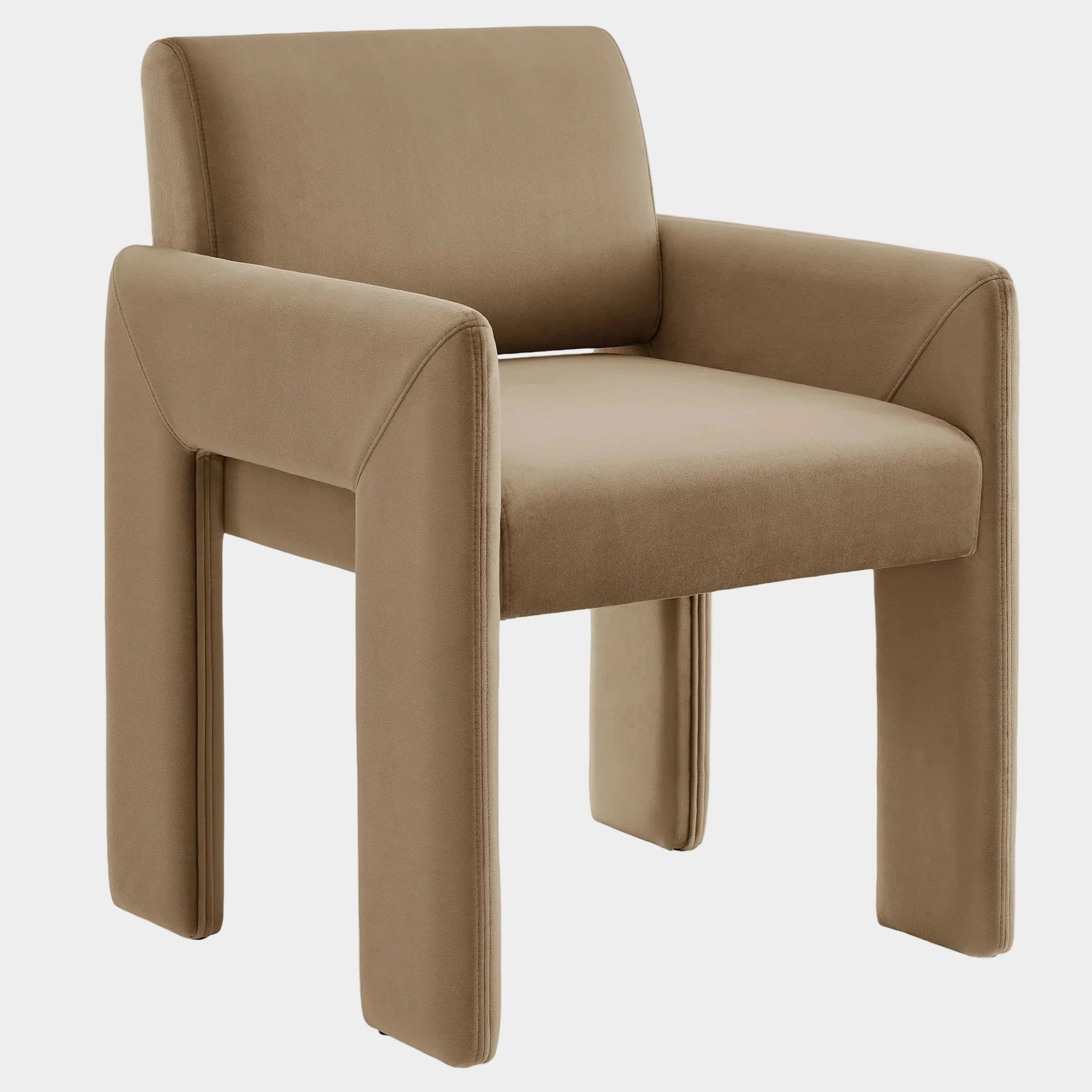 Daven Stain-Resistant Performance Velvet Dining Armchair