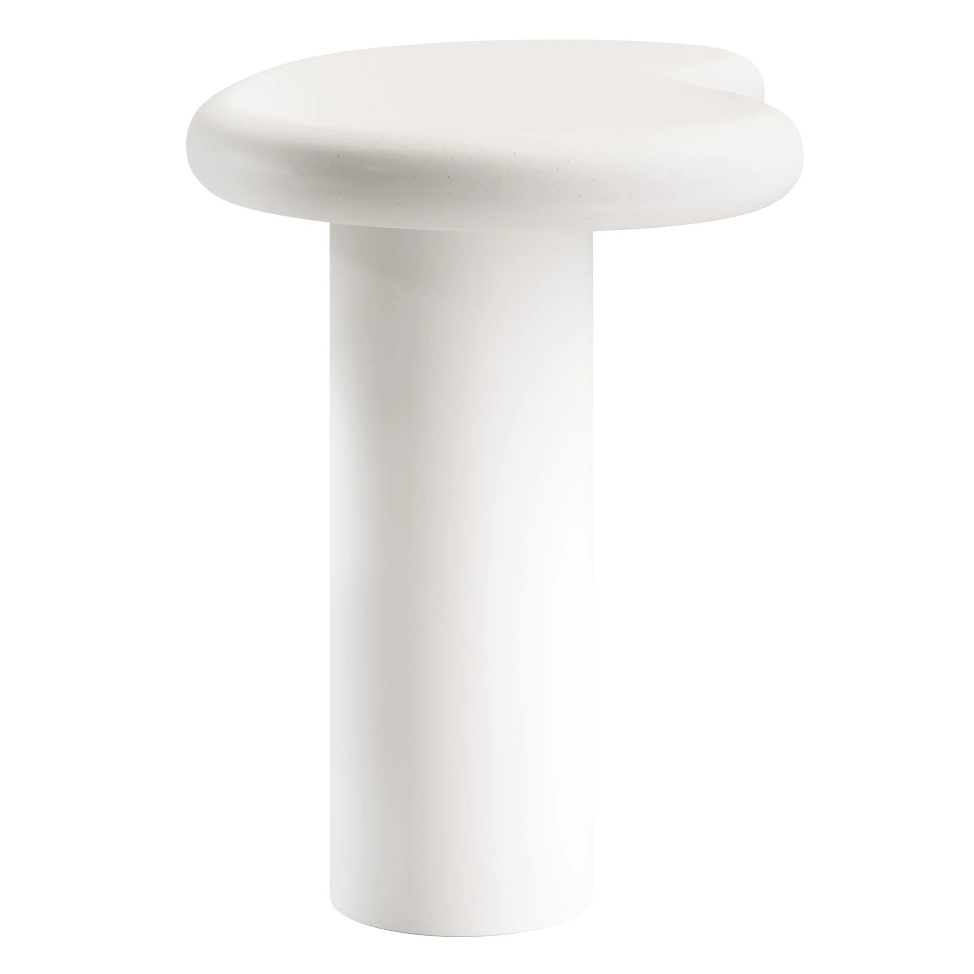 Elowen Outdoor Side Table in White