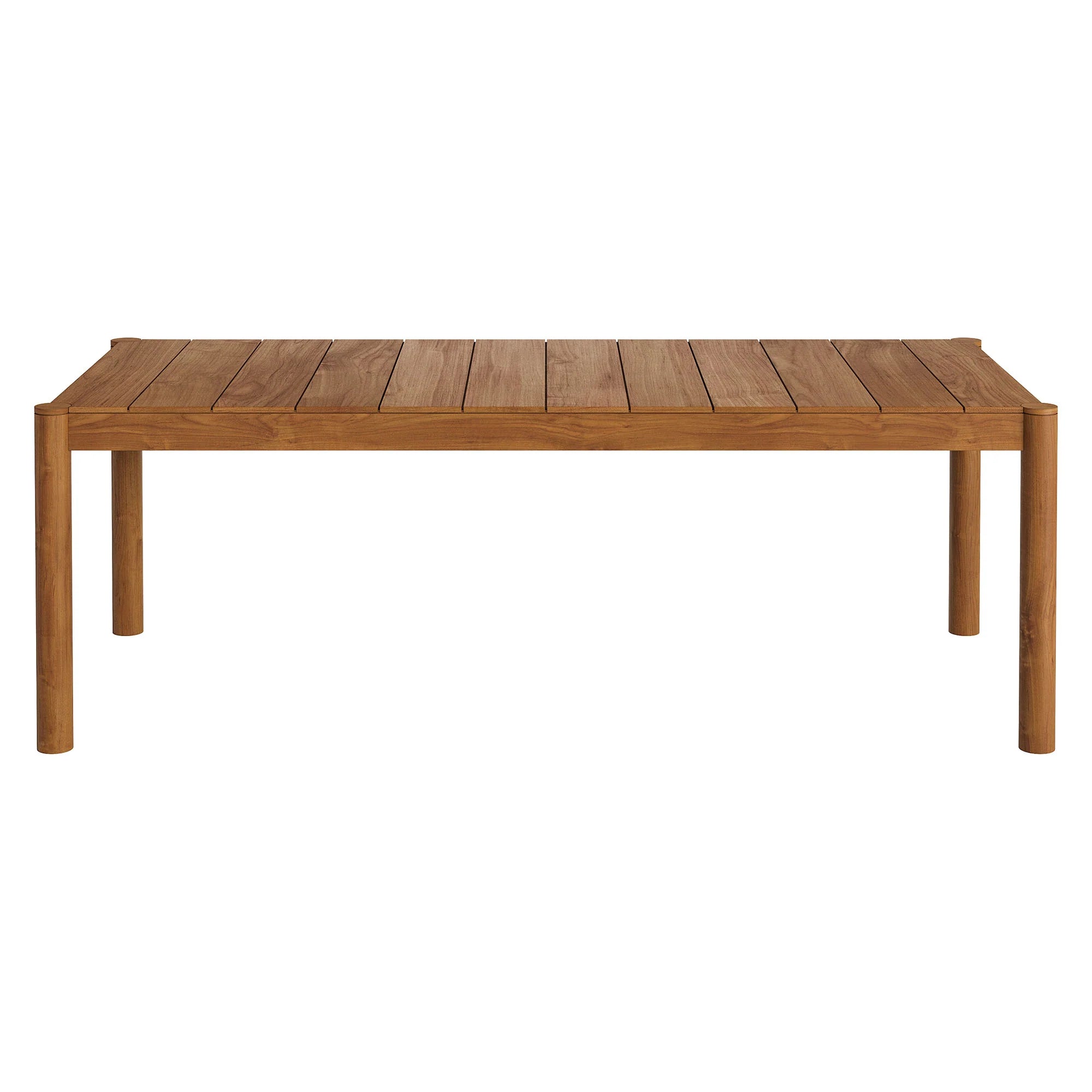 Eleni 7 Piece Outdoor Patio Teak Wood Dining Set