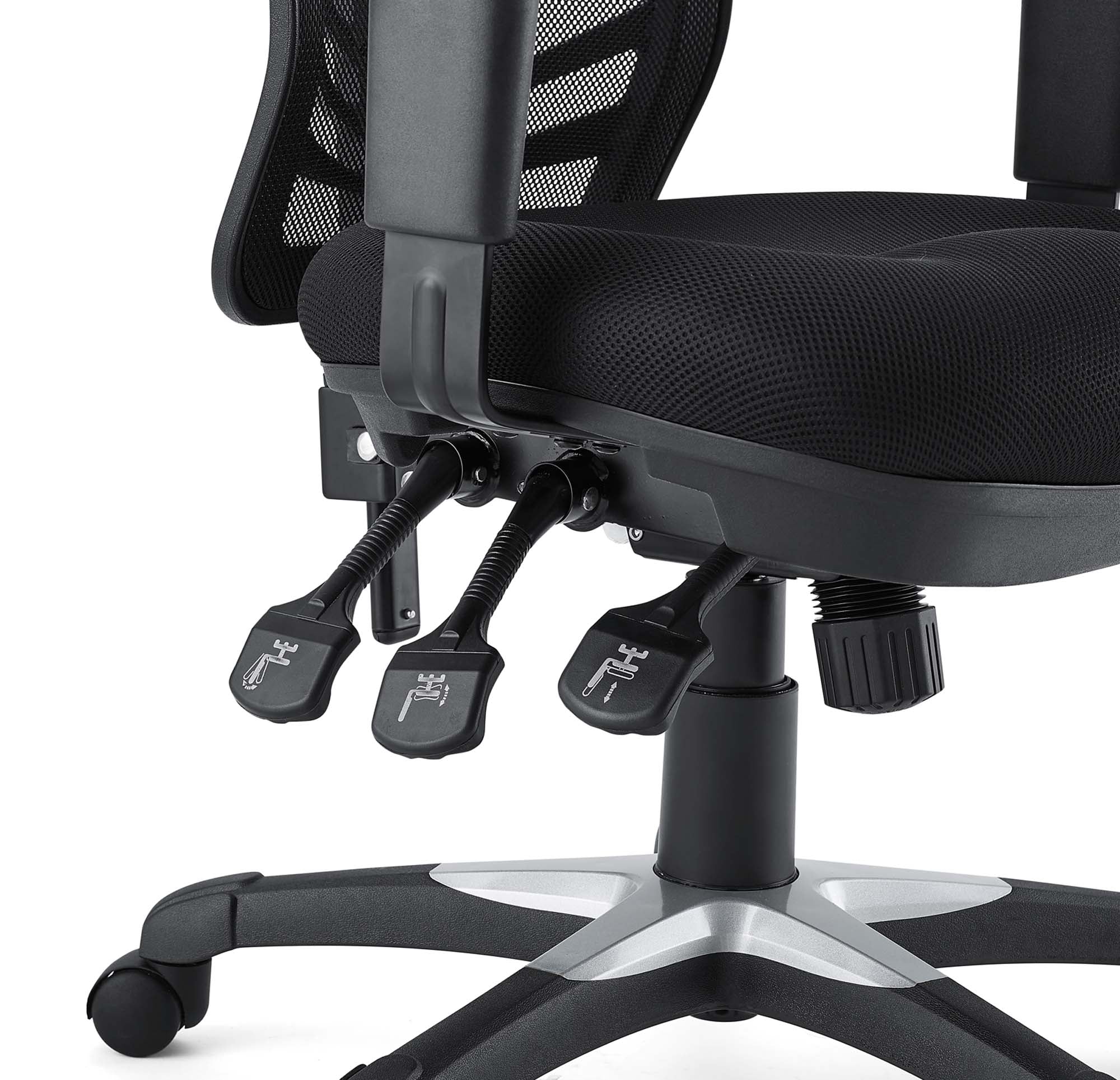 Chaise de bureau en maille articulée