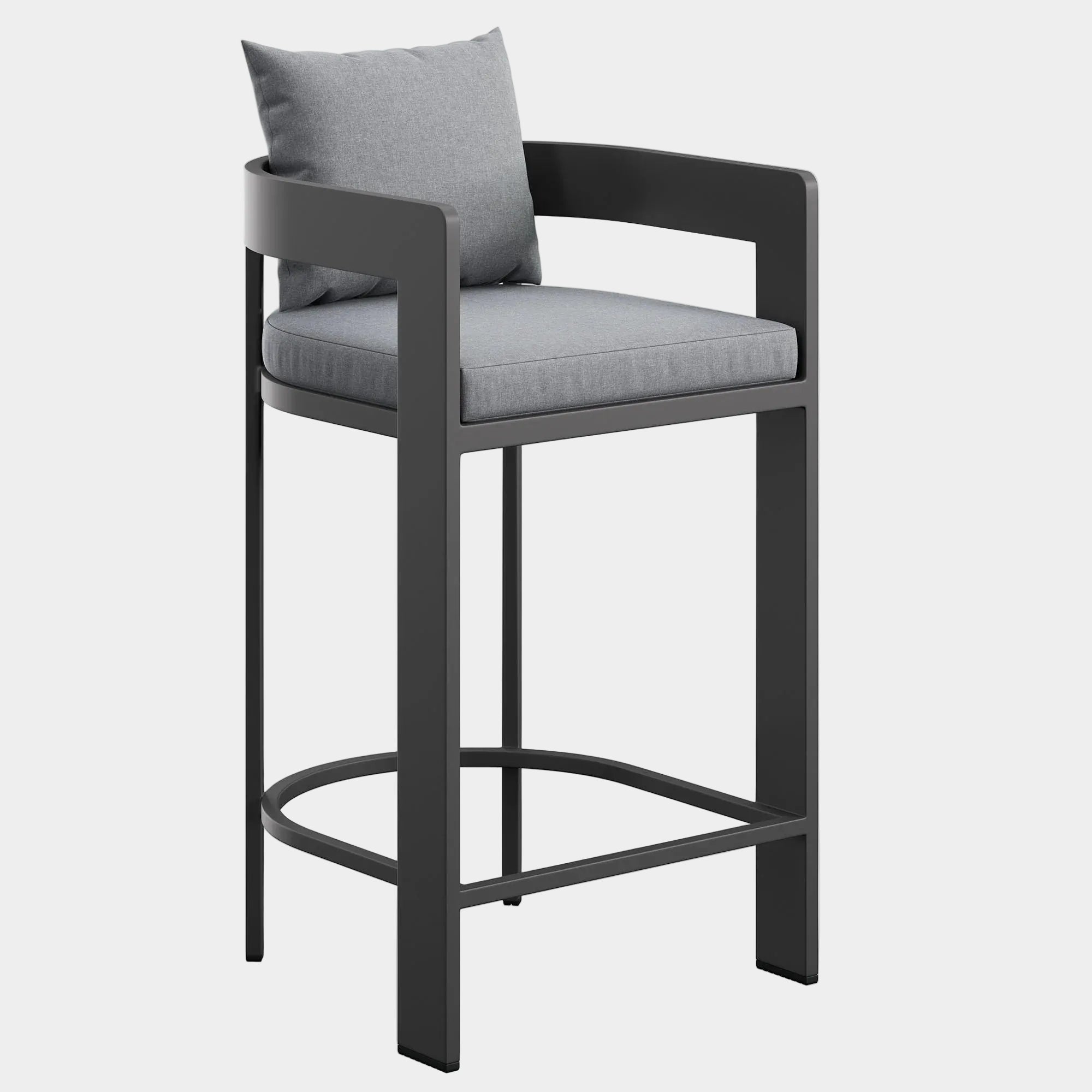 Tahoe Outdoor Patio Aluminum Bar Chair