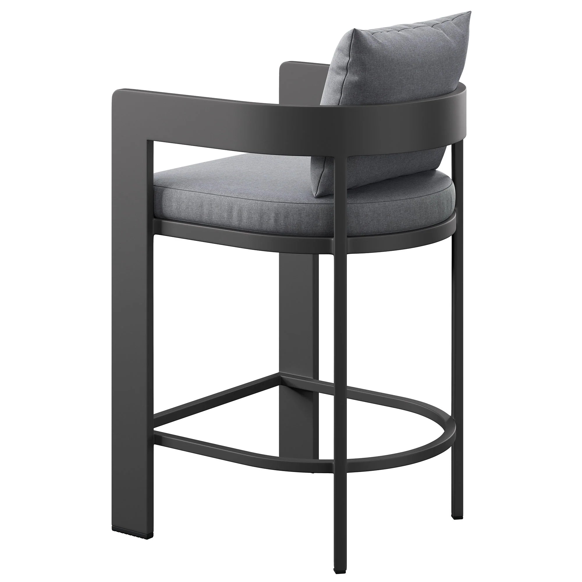 Tahoe Outdoor Patio Aluminum Counter Stool