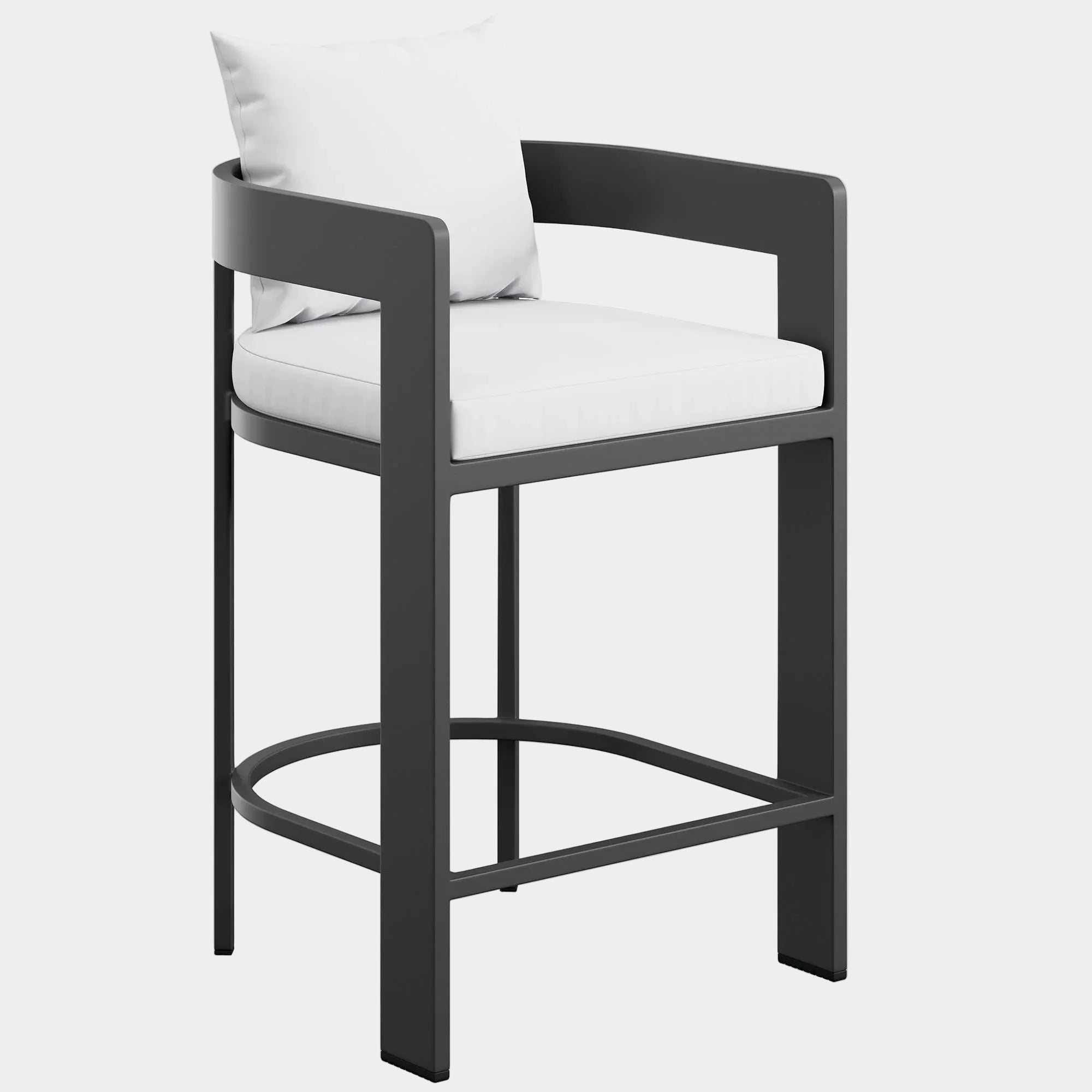 Tahoe Outdoor Patio Aluminum Counter Stool
