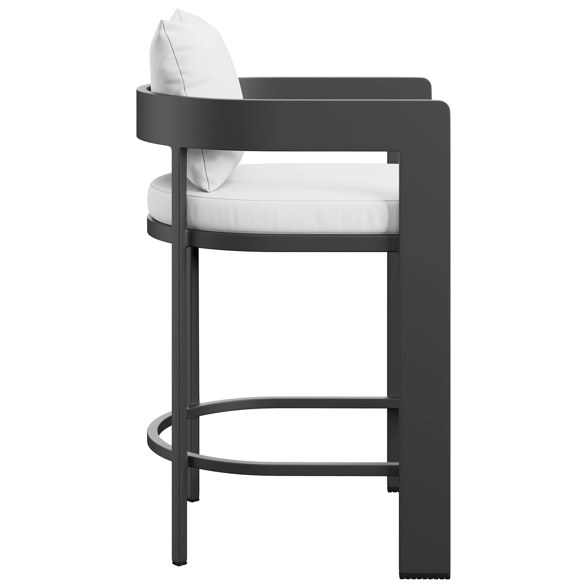 Tahoe Outdoor Patio Aluminum Counter Stool