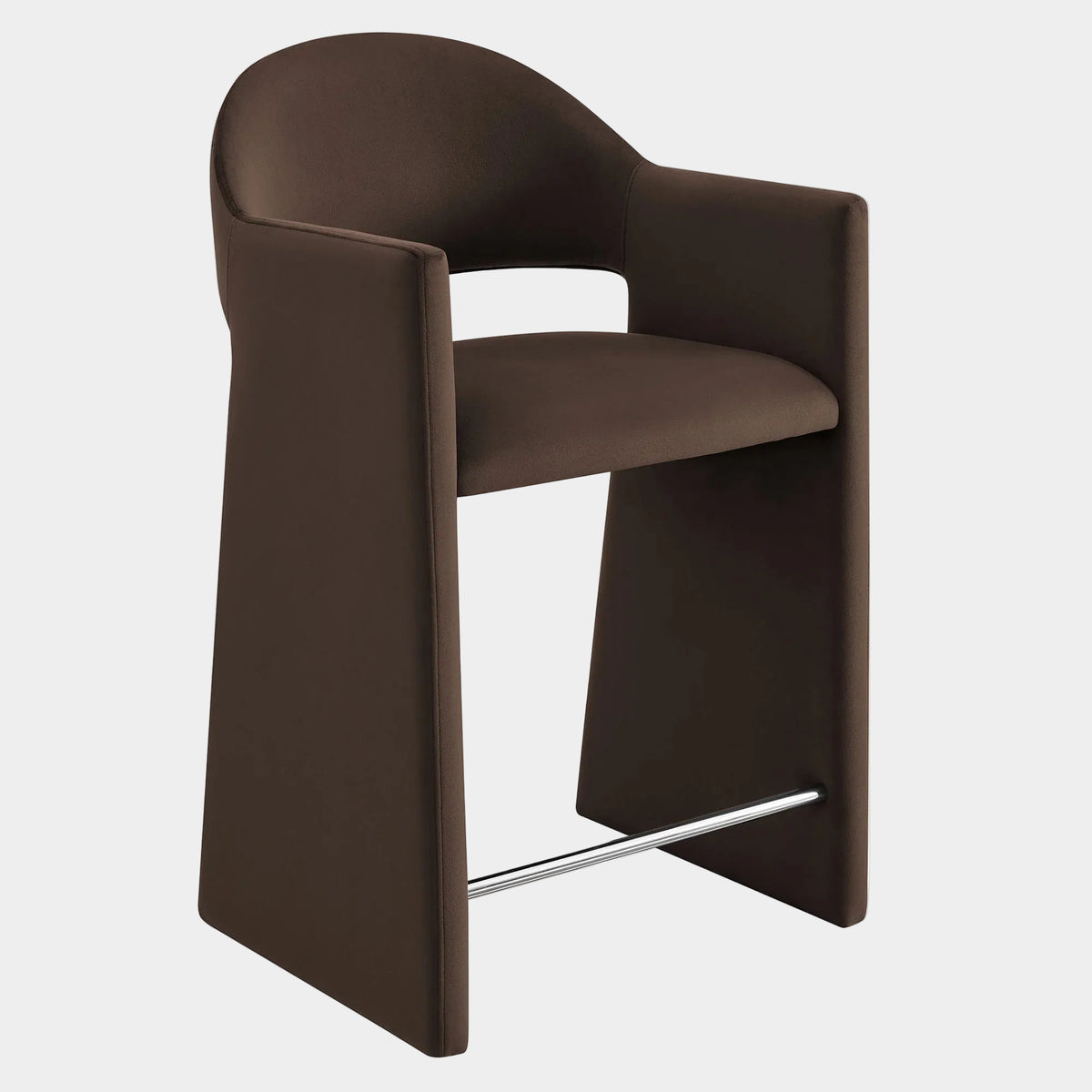 Talia 37 Inch Performance Velvet Counter Stool