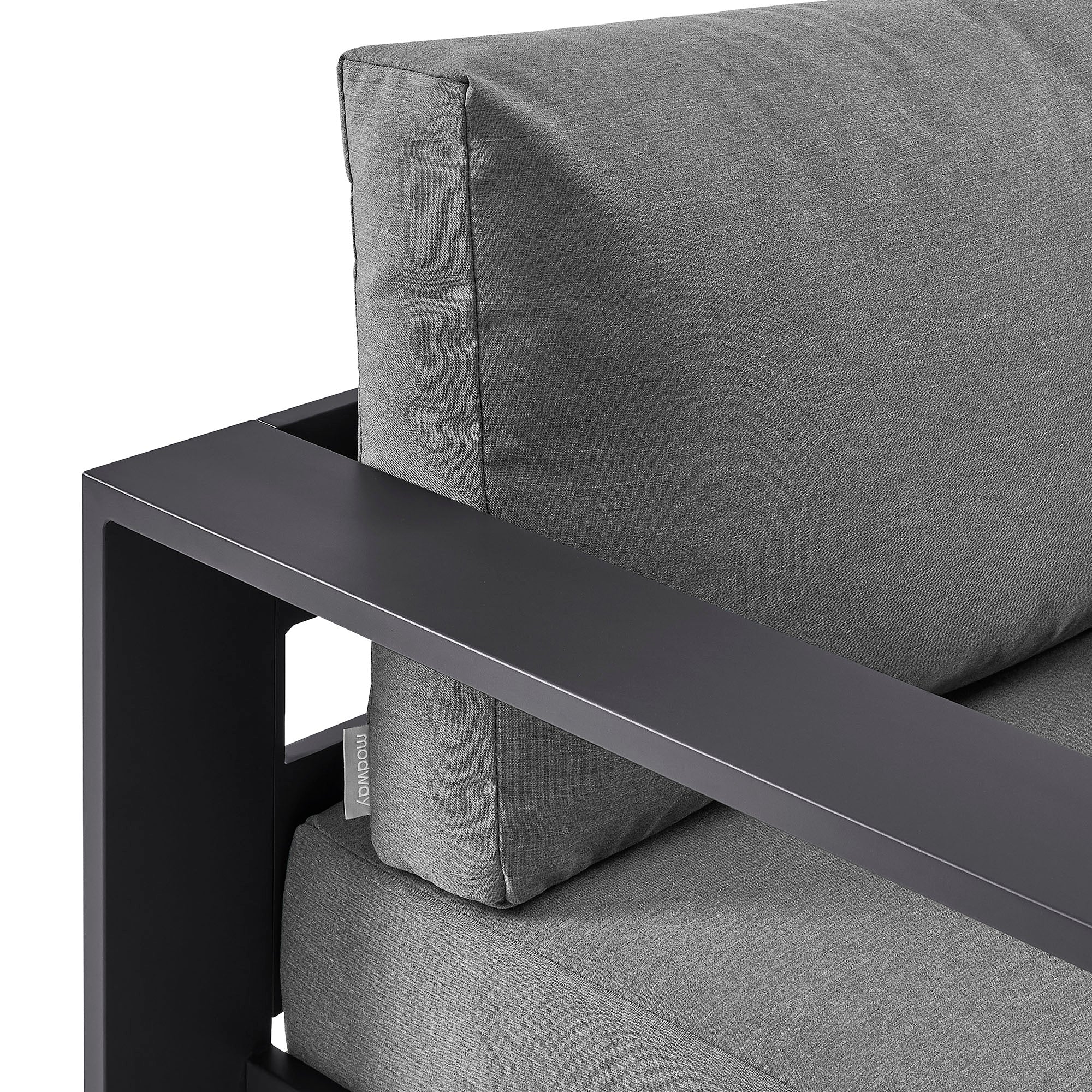 Tahoe Outdoor Powder-Coated Aluminum Swivel Armchair