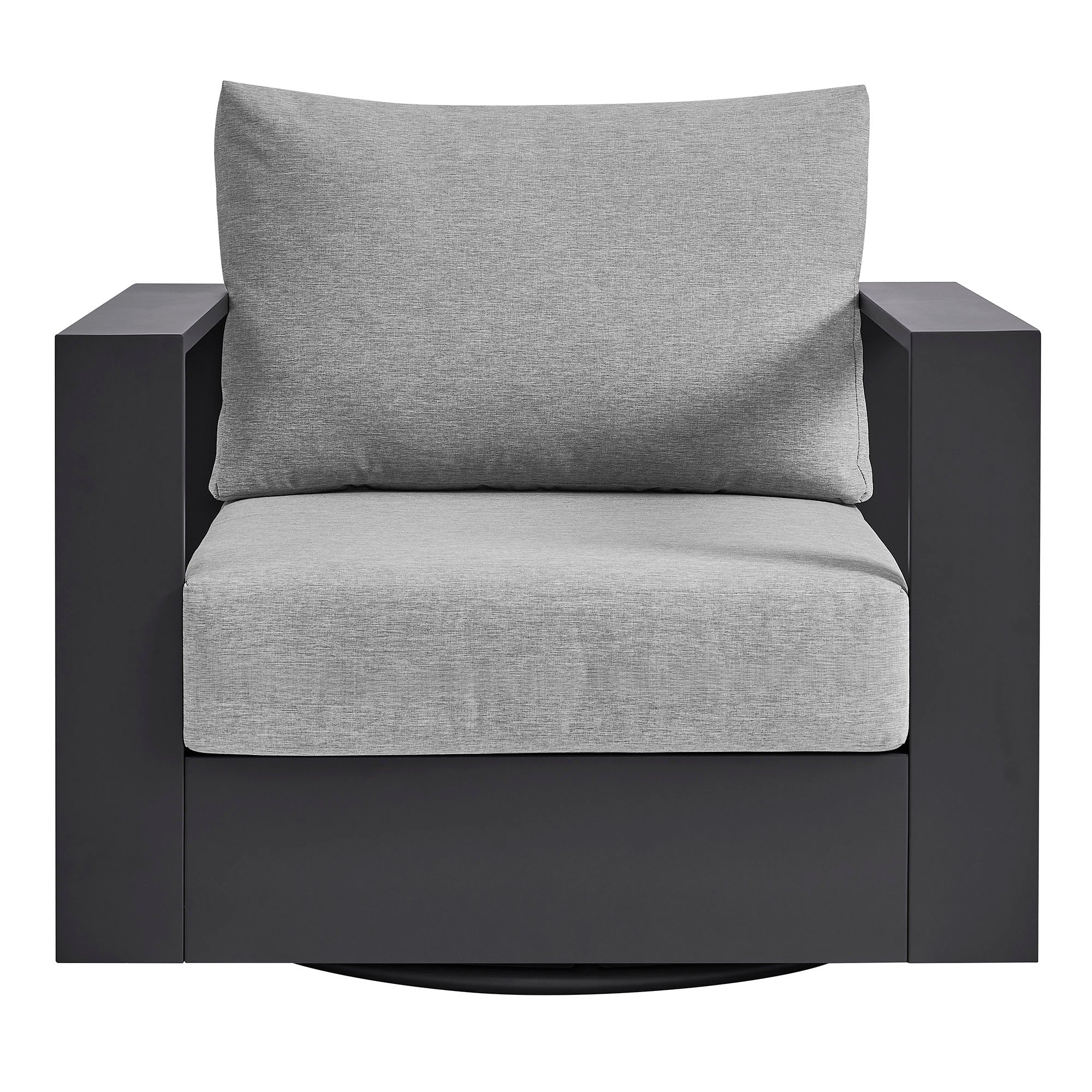 Tahoe Outdoor Powder-Coated Aluminum Swivel Armchair