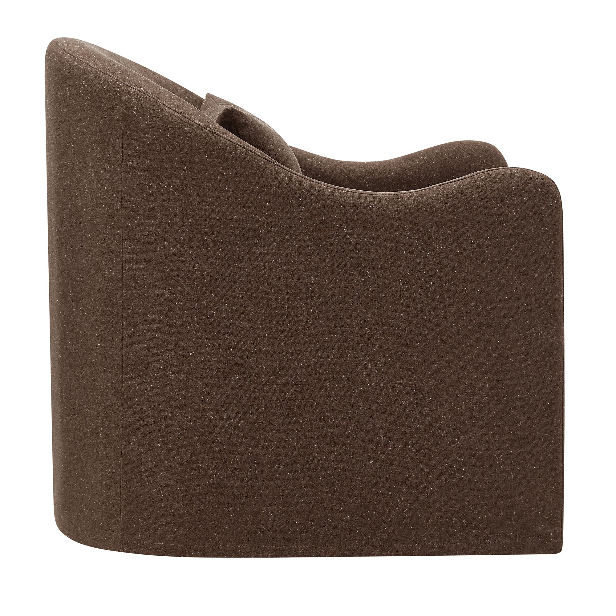 Bardot Slipcovered Linen Blend Accent Chair