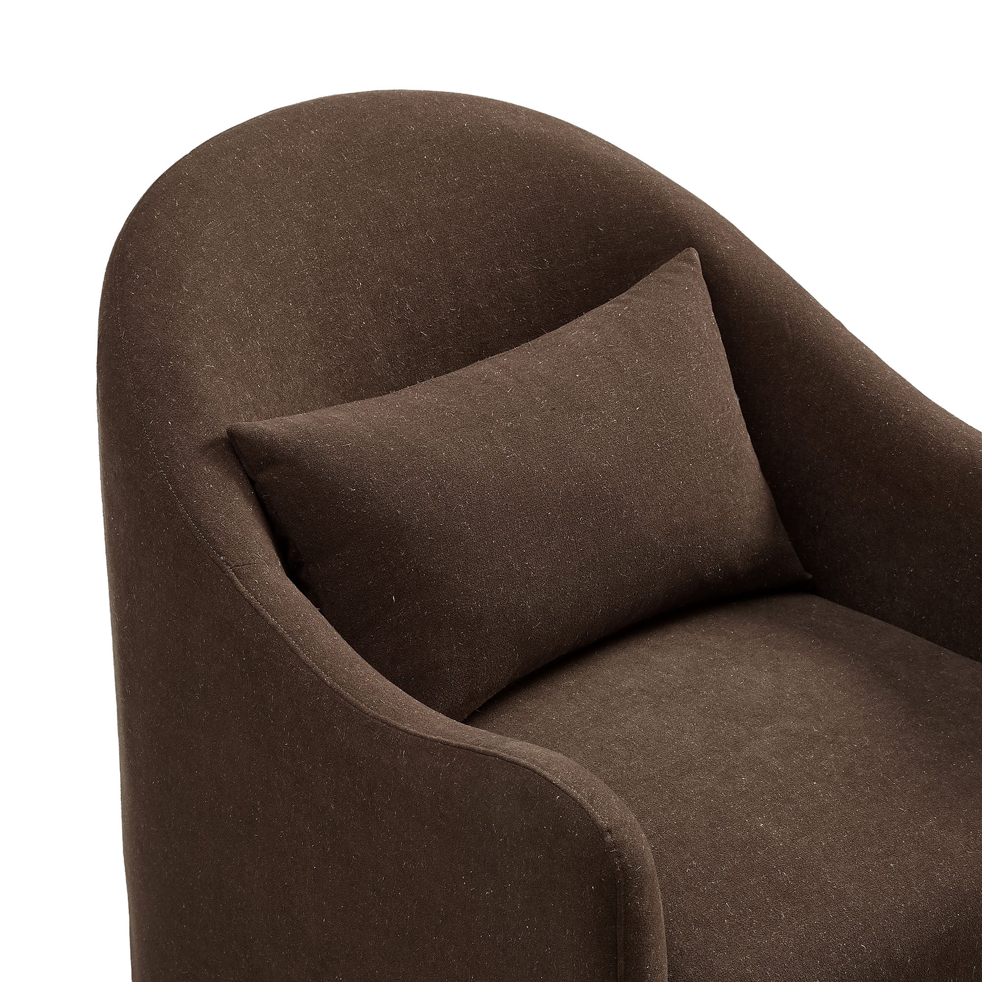 Bardot Slipcovered Linen Blend Accent Chair
