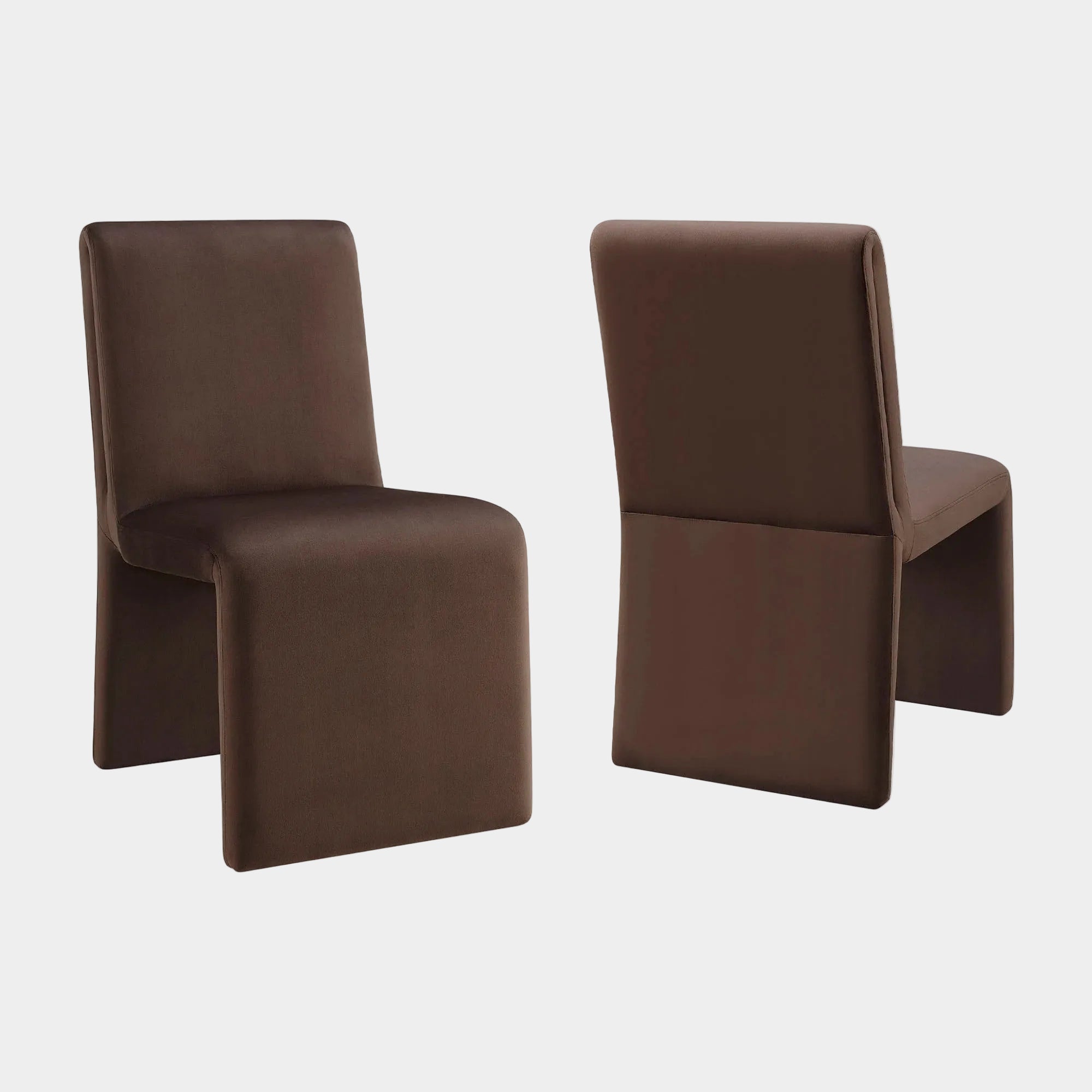 Emory Performance Velvet Dining Side Chair Set of 2