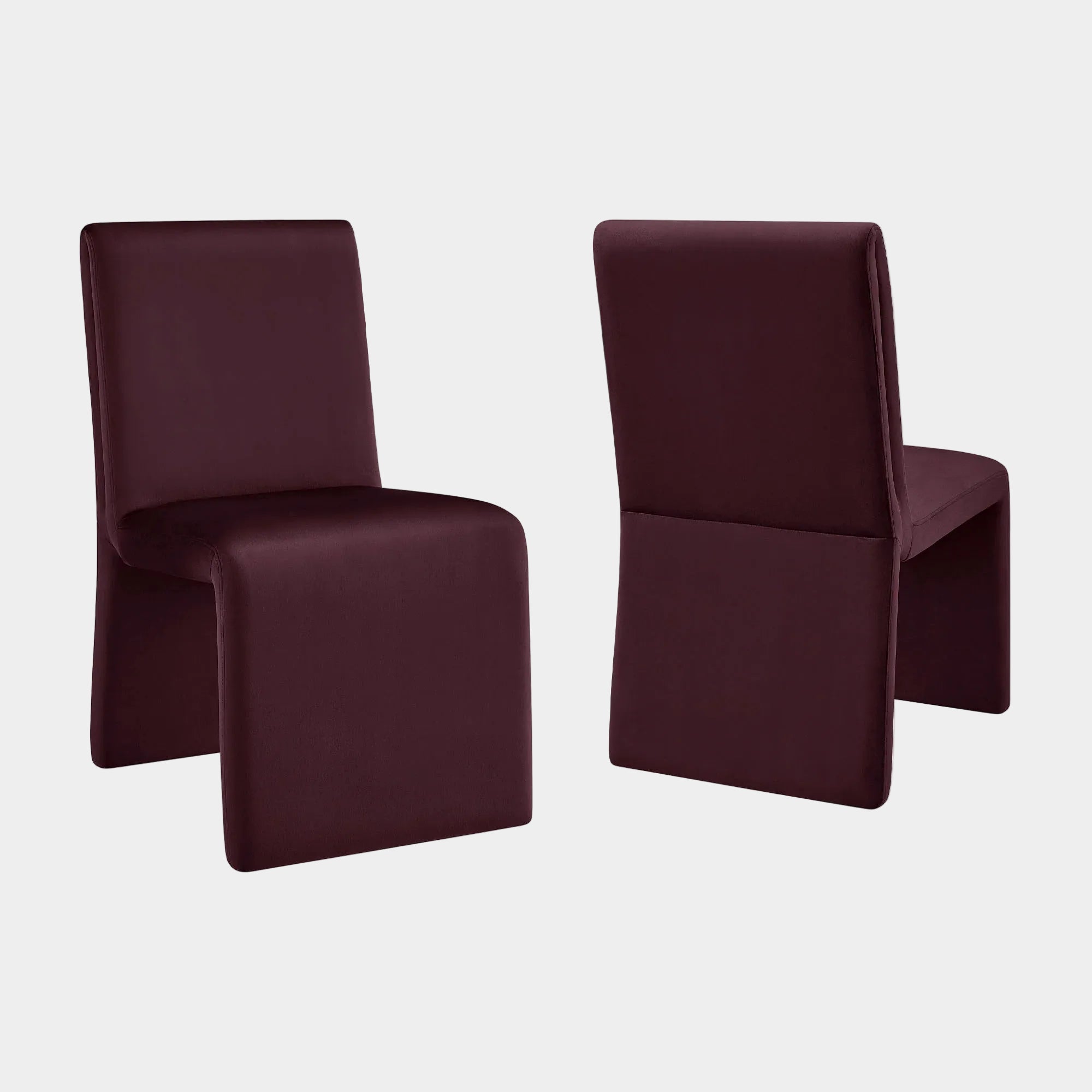 Emory Performance Velvet Dining Side Chair Set of 2