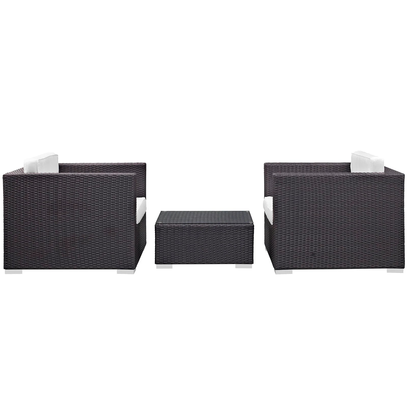 Burrow 3 Piece Outdoor Patio Sofa Set
