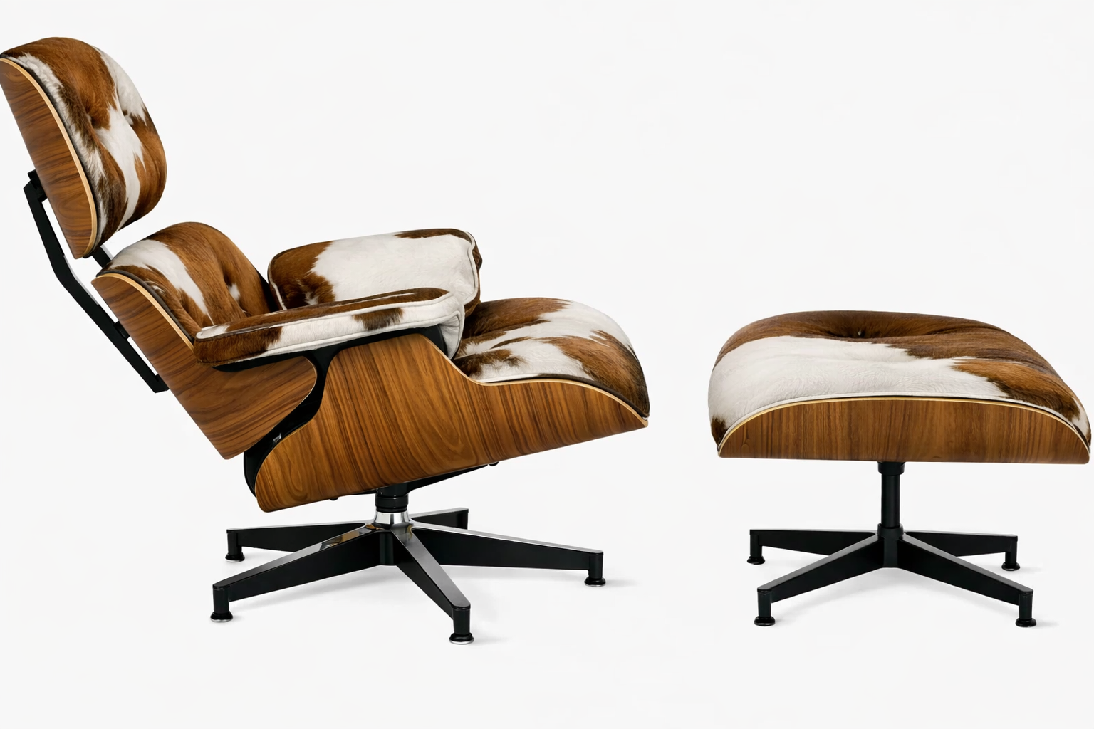 Fauteuil Lounge et Ottoman Eames - Grand