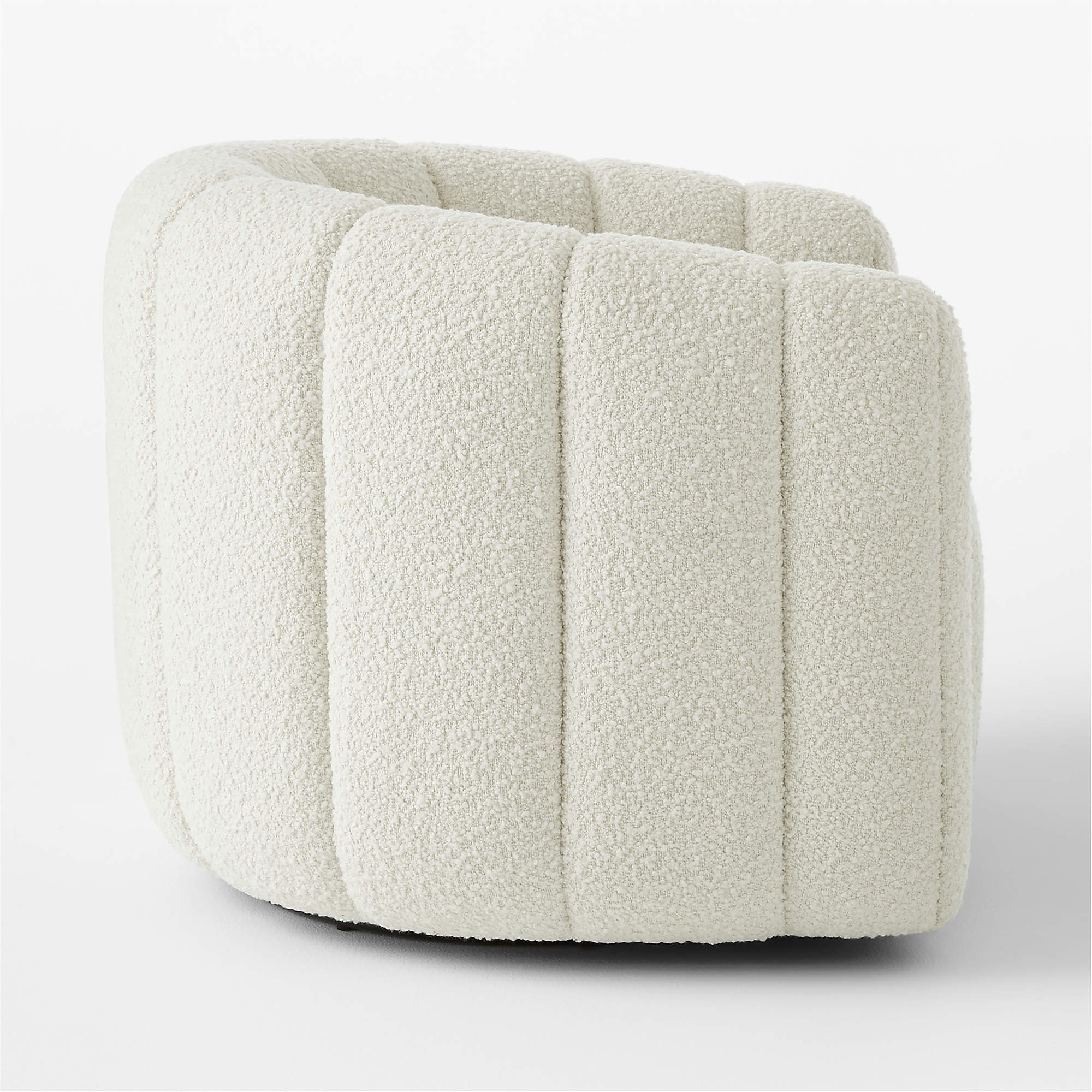 Chaise pivotante en boucle canalisée Fitz